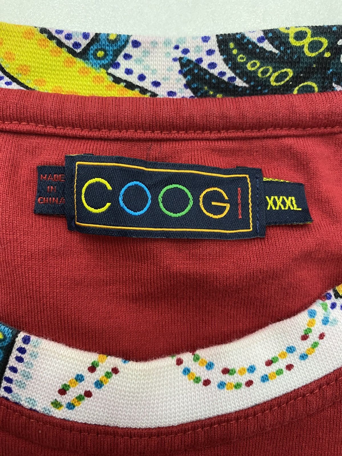 Coogi Coogi oversize spellout tribal sleeve tee Size US XXL / EU 58 / 5 - 10 Thumbnail
