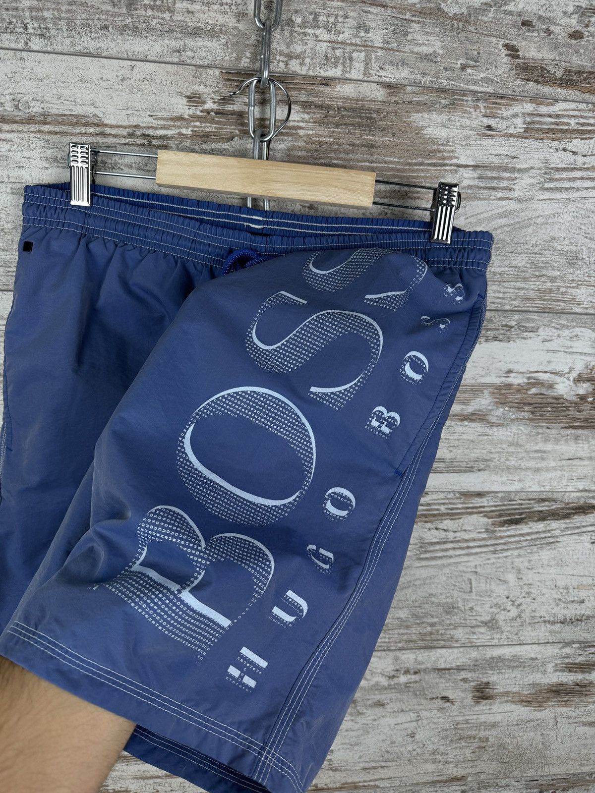 Hugo Boss Mens Hugo Boss shorts luxury big logo Size US 30 / EU 46 - 2 Thumbnail