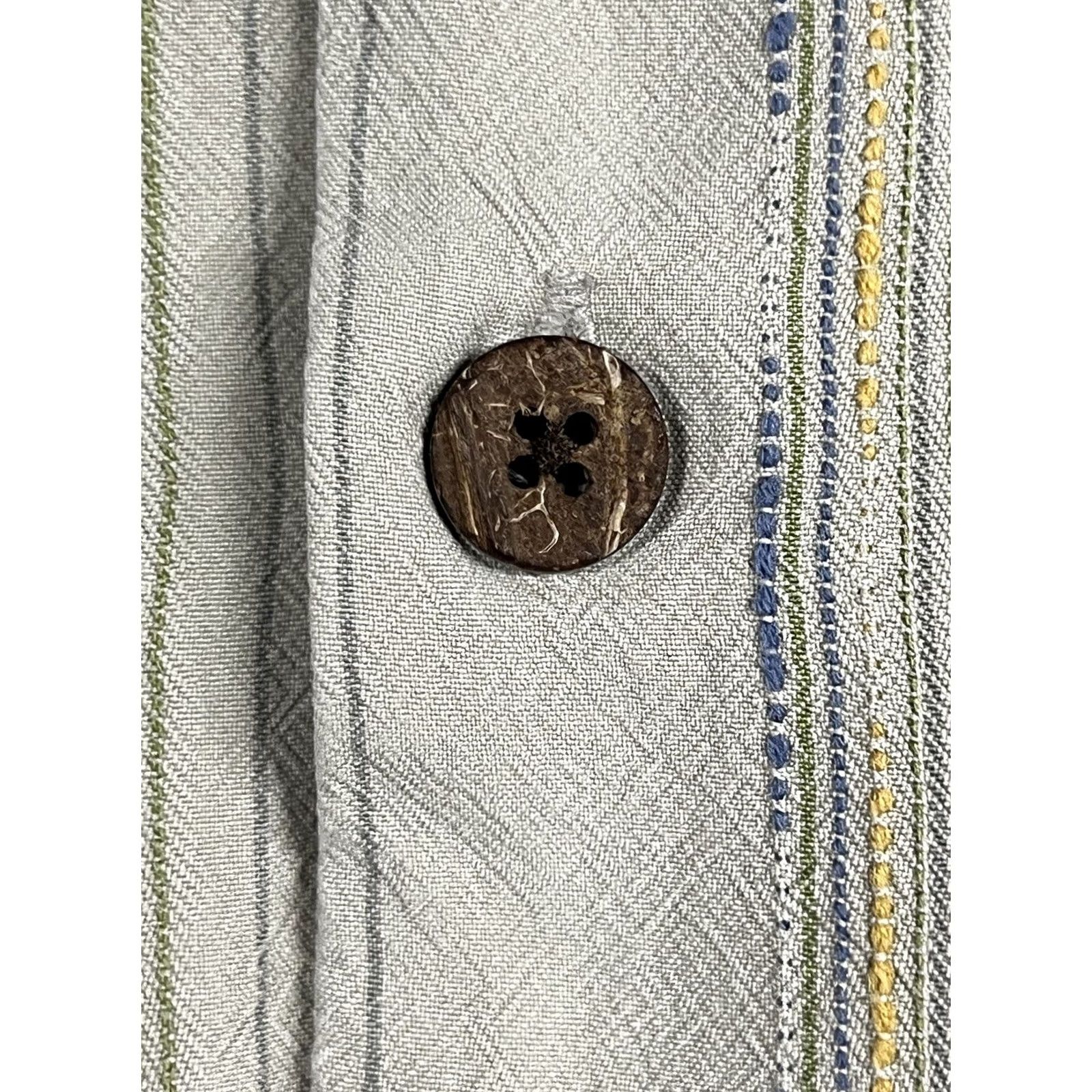 Tommy Bahama VINTAGE? No — Tommy Bahama Silk Shirt Striped Button-Up Size US XL / EU 56 / 4 - 6 Thumbnail