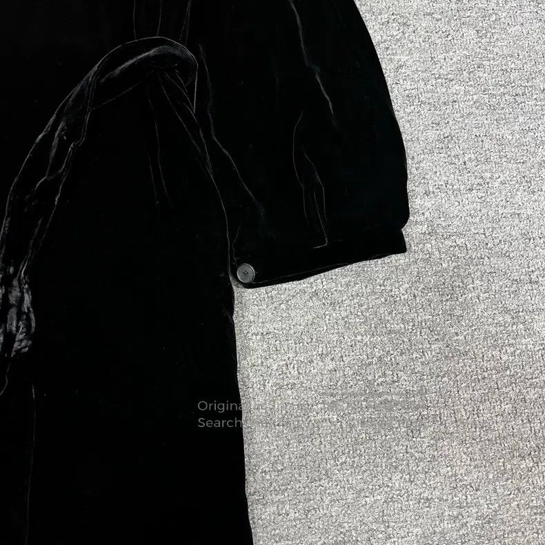Dior Dior Show style bee embroidery black velvet dress Size XS / US 0-2 / IT 36-38 - 3 Thumbnail