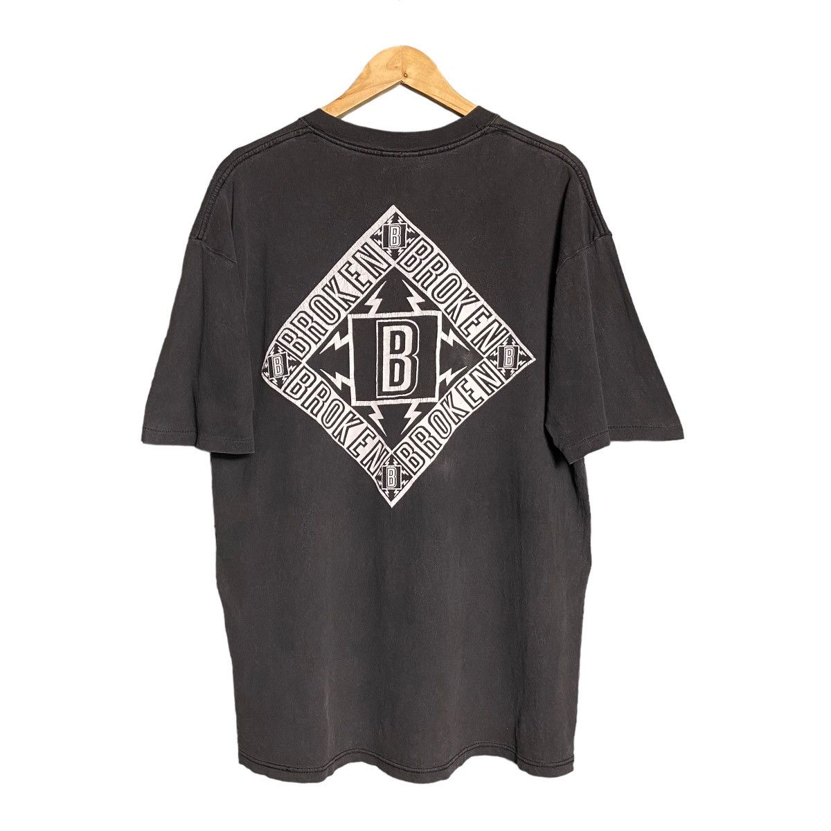 Band Tees Vintage 90s Broken by Jim Martin Art Hardcore Punk Band Tee Size US L / EU 52-54 / 3 - 2 Thumbnail