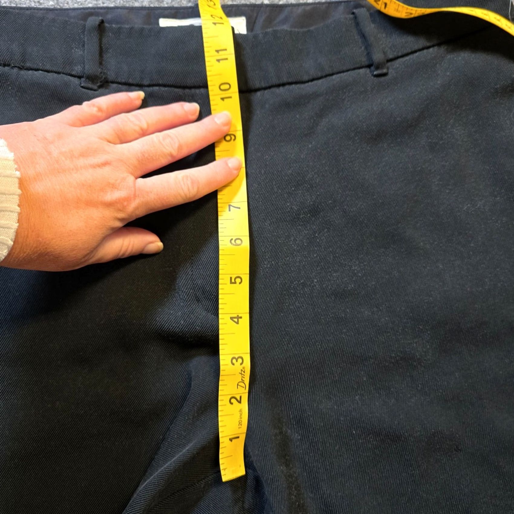 Boden Boden Pants Womens Size 12 Black Viscose Tapered Pockets Capsule Luxury Career Dress Pants Regular Women Mens? Size 34" / US 12 / IT 48 - 6 Thumbnail