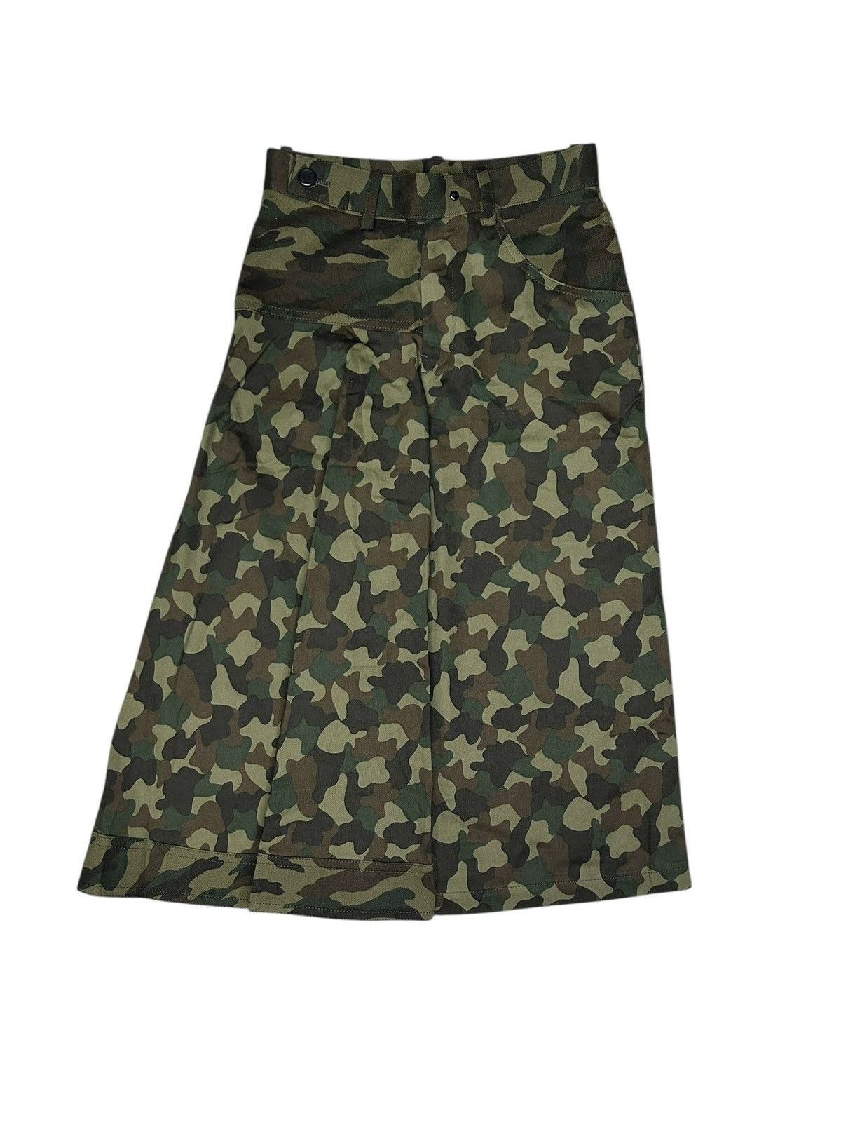 Yohji Yamamoto S/S 08 YYPF Camo Skirt Size 27" / US 4 / IT 40 - 2 Thumbnail