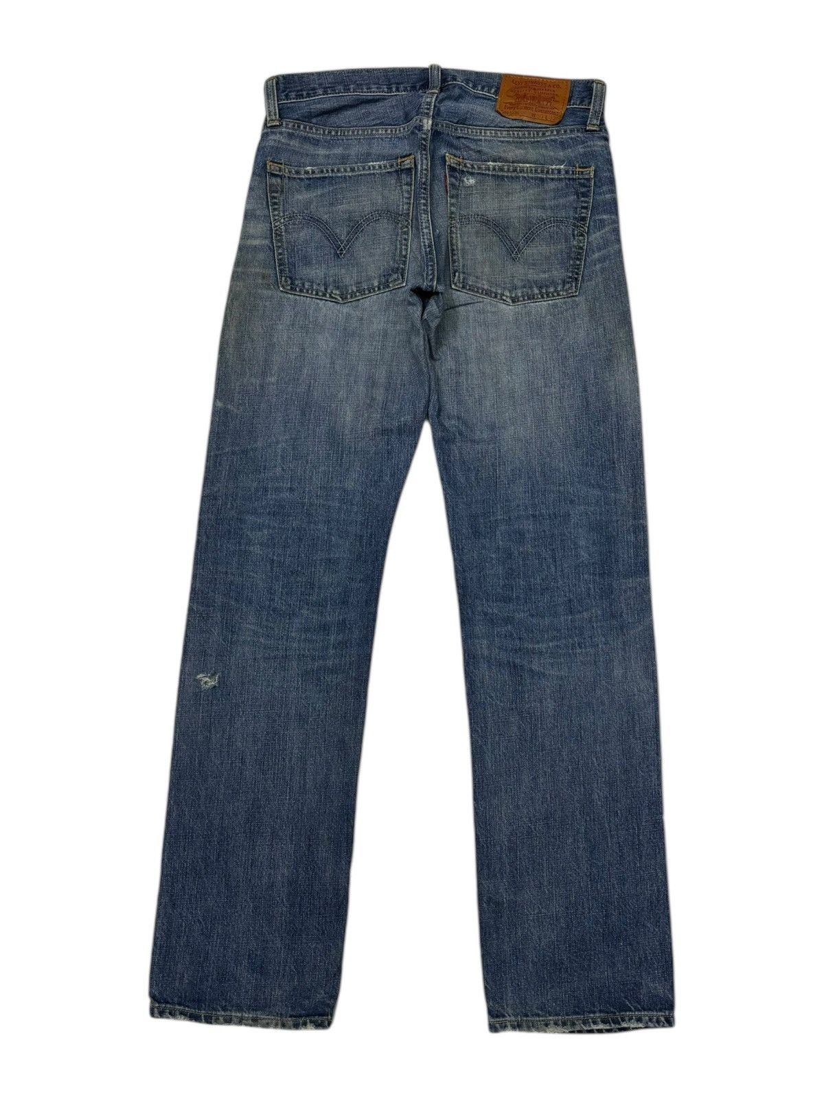 Levi's LEVIS 506 DISTRESSED DENIM JEANS Size US 30 / EU 46 - 2 Thumbnail