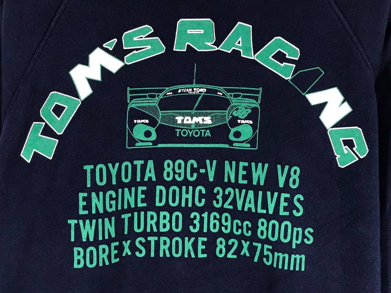 Vintage Vintage toms racing toyota 89c-v new v8 Size US L / EU 52-54 / 3 - 9 Thumbnail