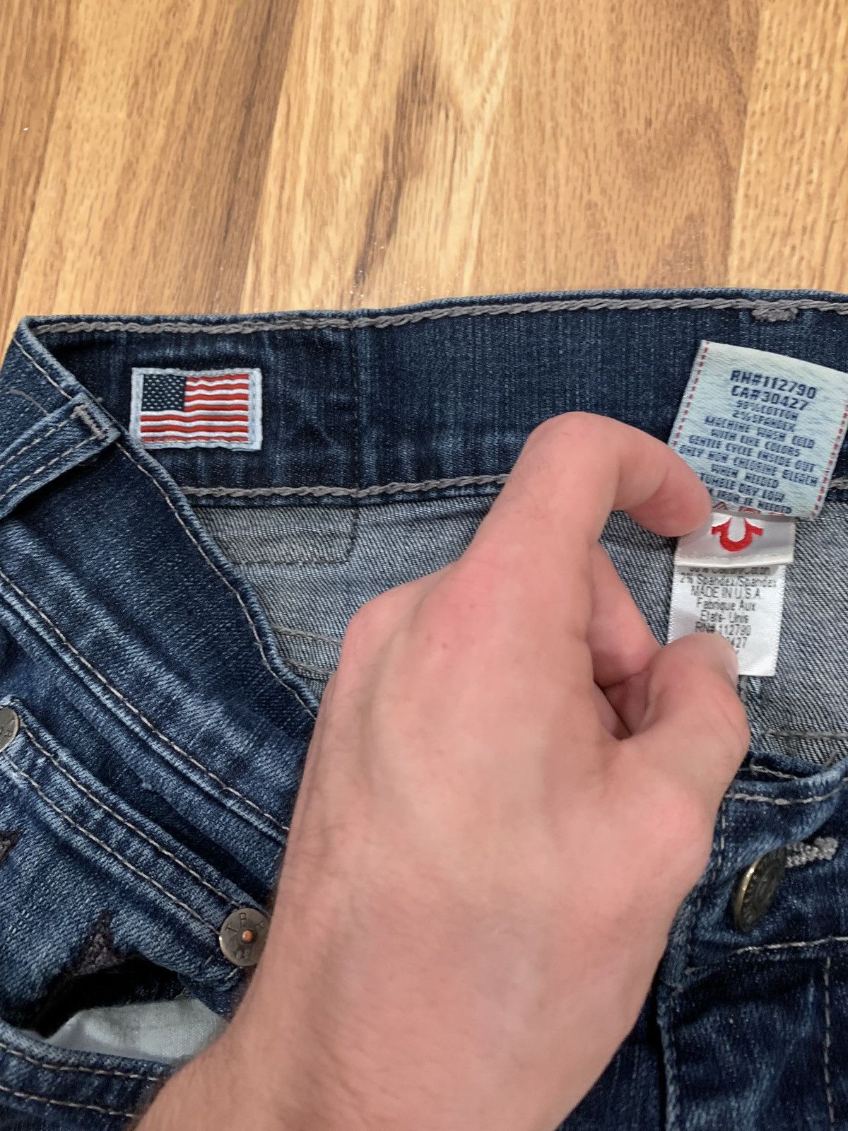 True Religion × Vintage Vintage True Religion Danny Jean Size US 32 / EU 48 - 6 Thumbnail
