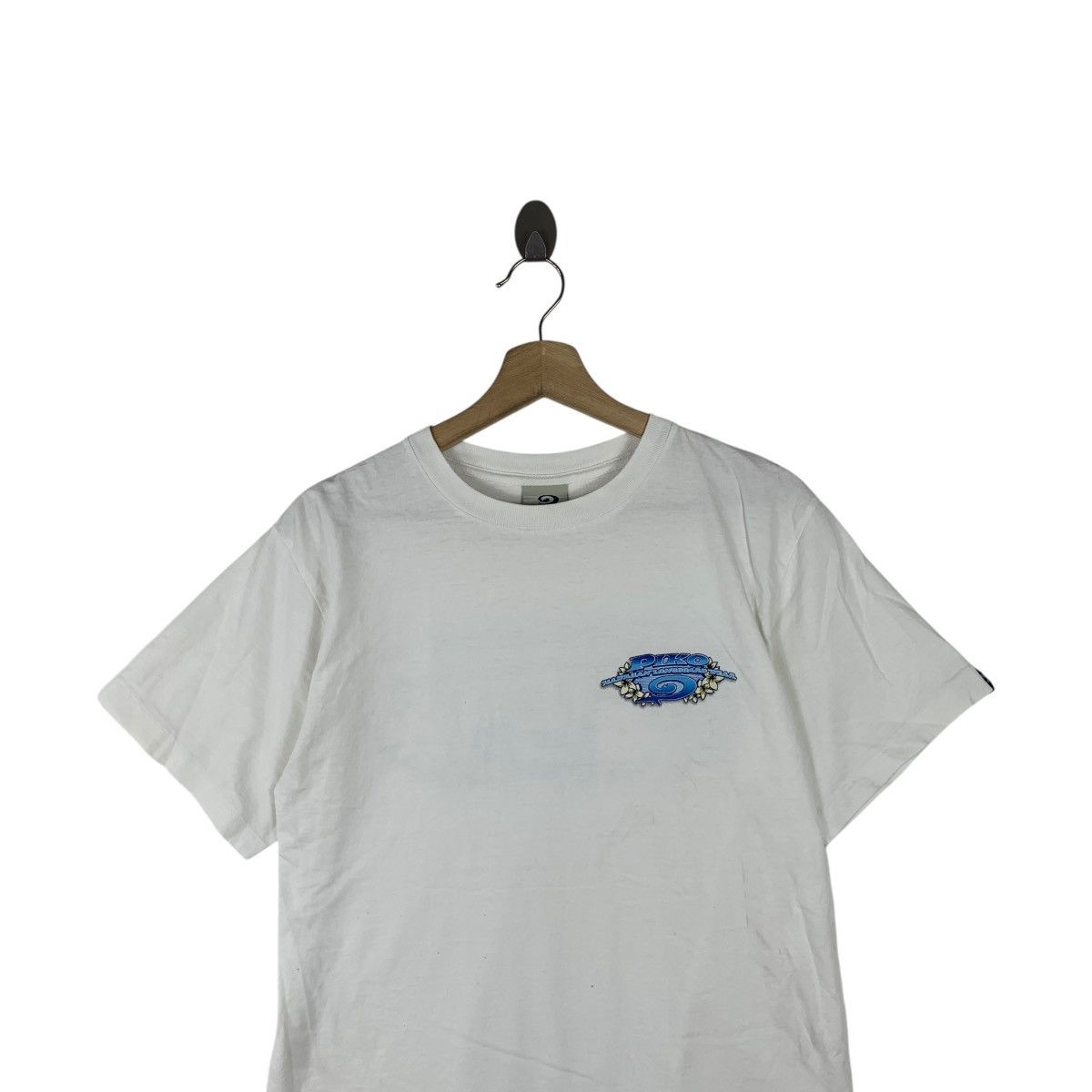 Vintage Vintage PIKO HAWAIIAN LONGBOARD Wear Surf Tee Shirt Top Size US M / EU 48-50 / 2 - 2 Thumbnail