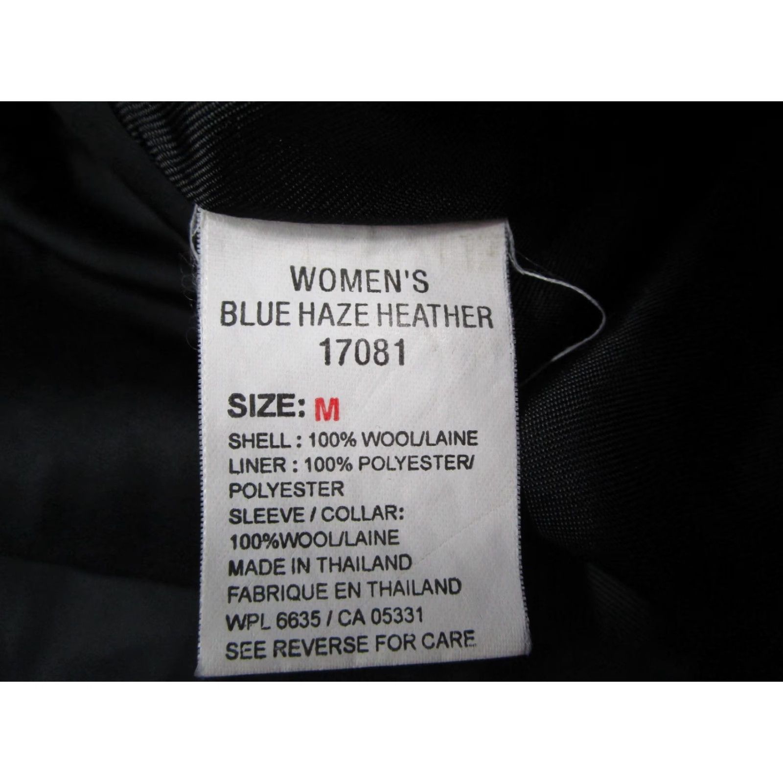 Vintage VINTAGE Woolrich Jacket Womens M Blue Haze Heather Full Zip Knit Wool 100% Short Hip-Length Casual Travel Outdoor Mens Womens Size M / US 6-8 / IT 42-44 - 4 Thumbnail