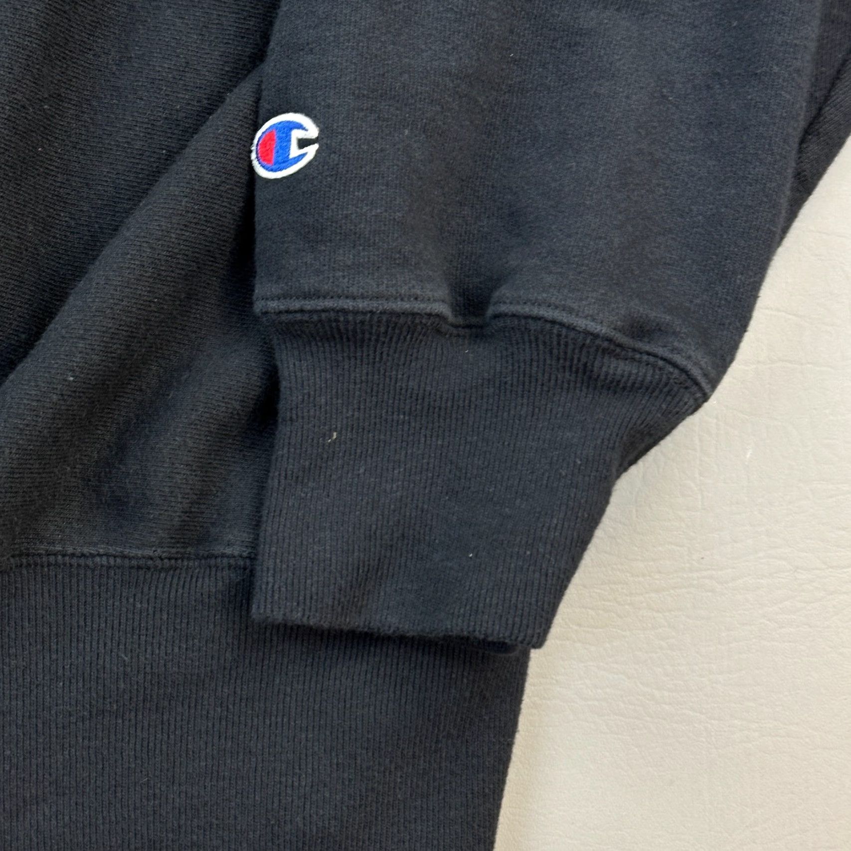 Champion VINTAGE Champion Sweatshirt Mens XL Black Premium Reverse Weave Pullover Y2K Size US XL / EU 56 / 4 - 3 Thumbnail