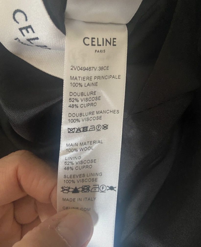 Celine Celine Prince of Wales jacket Size 40R - 5 Thumbnail