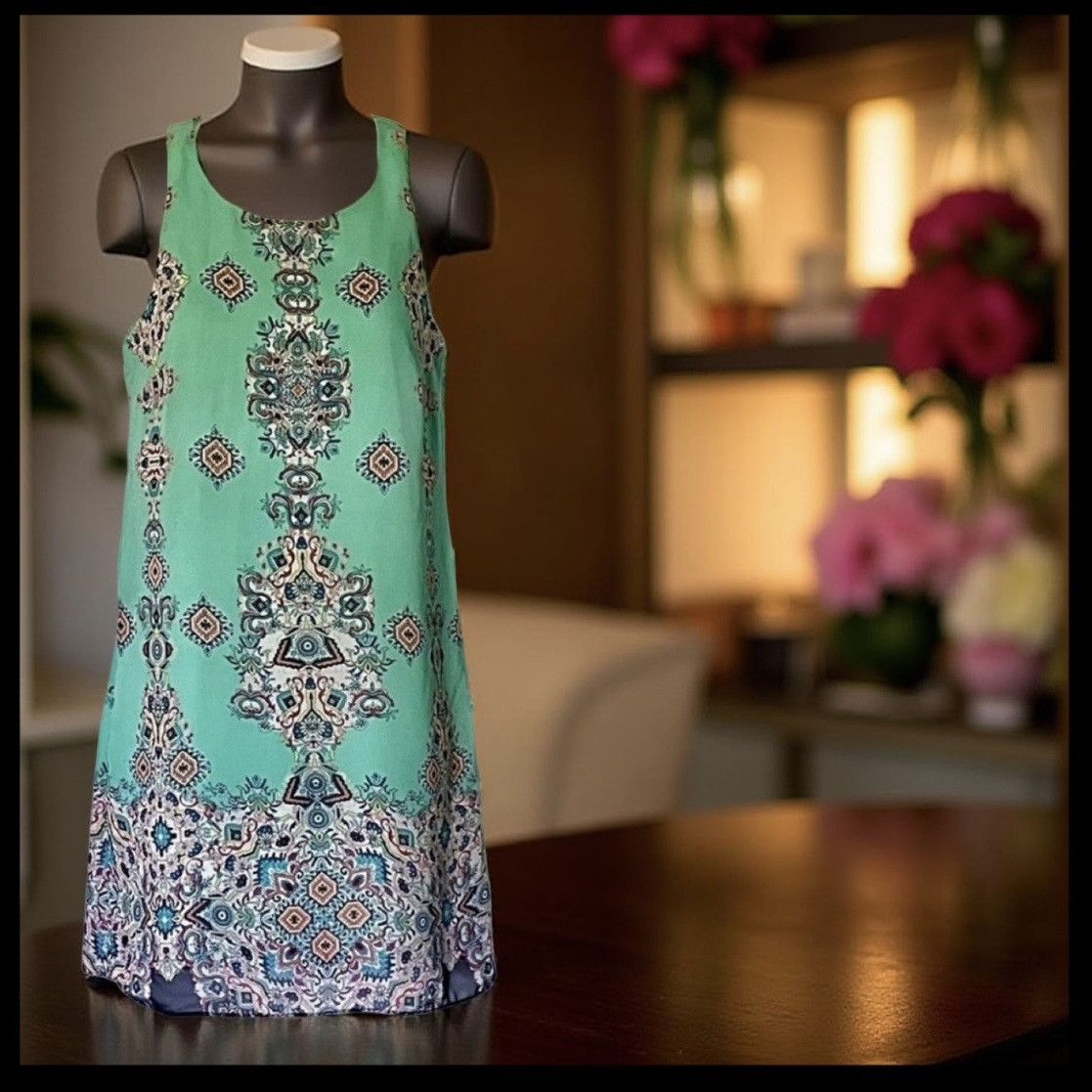 Other Mint Multi Print Paisley Dress Size XS / US 0-2 / IT 36-38 - 1 Thumbnail
