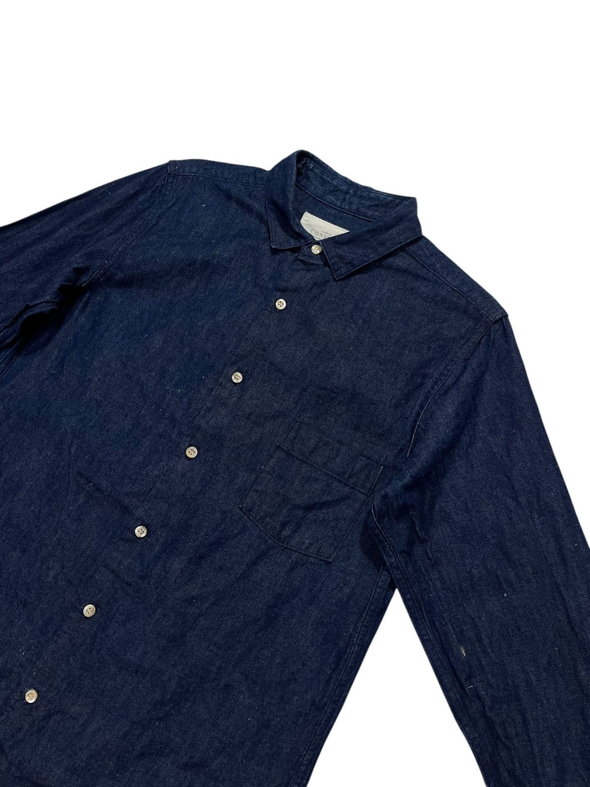 CONFECT × Designer × Japanese Brand BEAMS JAPANESE BRAND DENIM LONG SLEEVES SHIRT Size US M / EU 48-50 / 2 - 2 Thumbnail