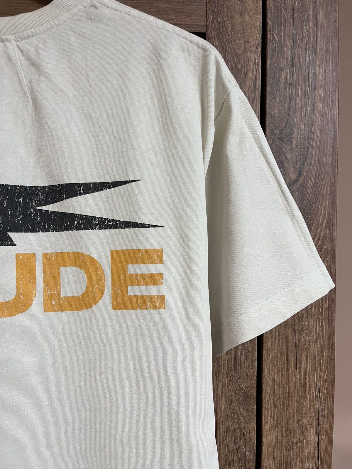 Rhude Vintage Rhude Tee Off-White Big Logo S Size US S / EU 44-46 / 1 - 3 Thumbnail