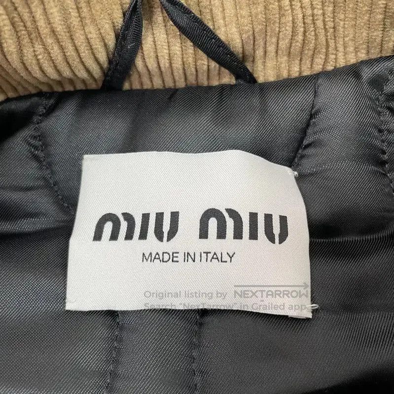 Miu Miu Miu Miu Green Cotton Women's Jacket . Size XS / US 0-2 / IT 36-38 - 6 Thumbnail