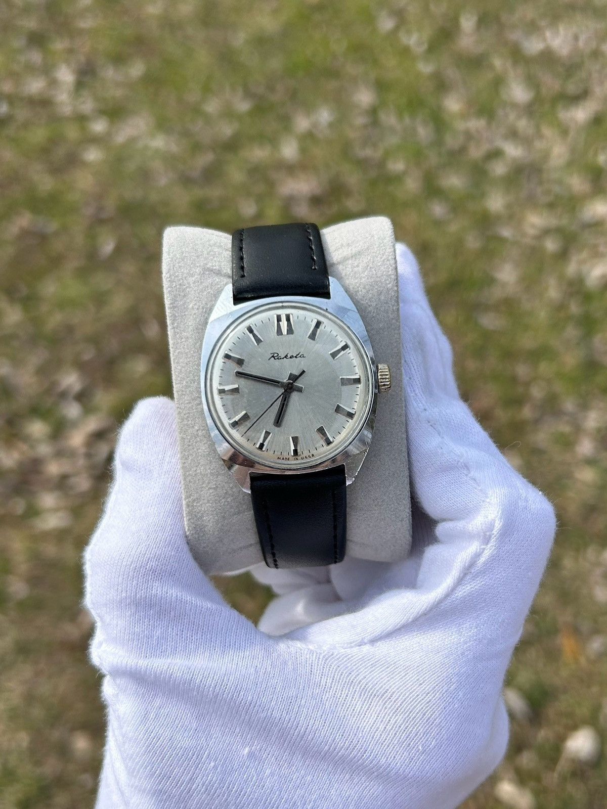 Vintage Vintage Watch Raketa Mechanical USSR Soviet Authentic 1980s Size ONE SIZE - 2 Thumbnail