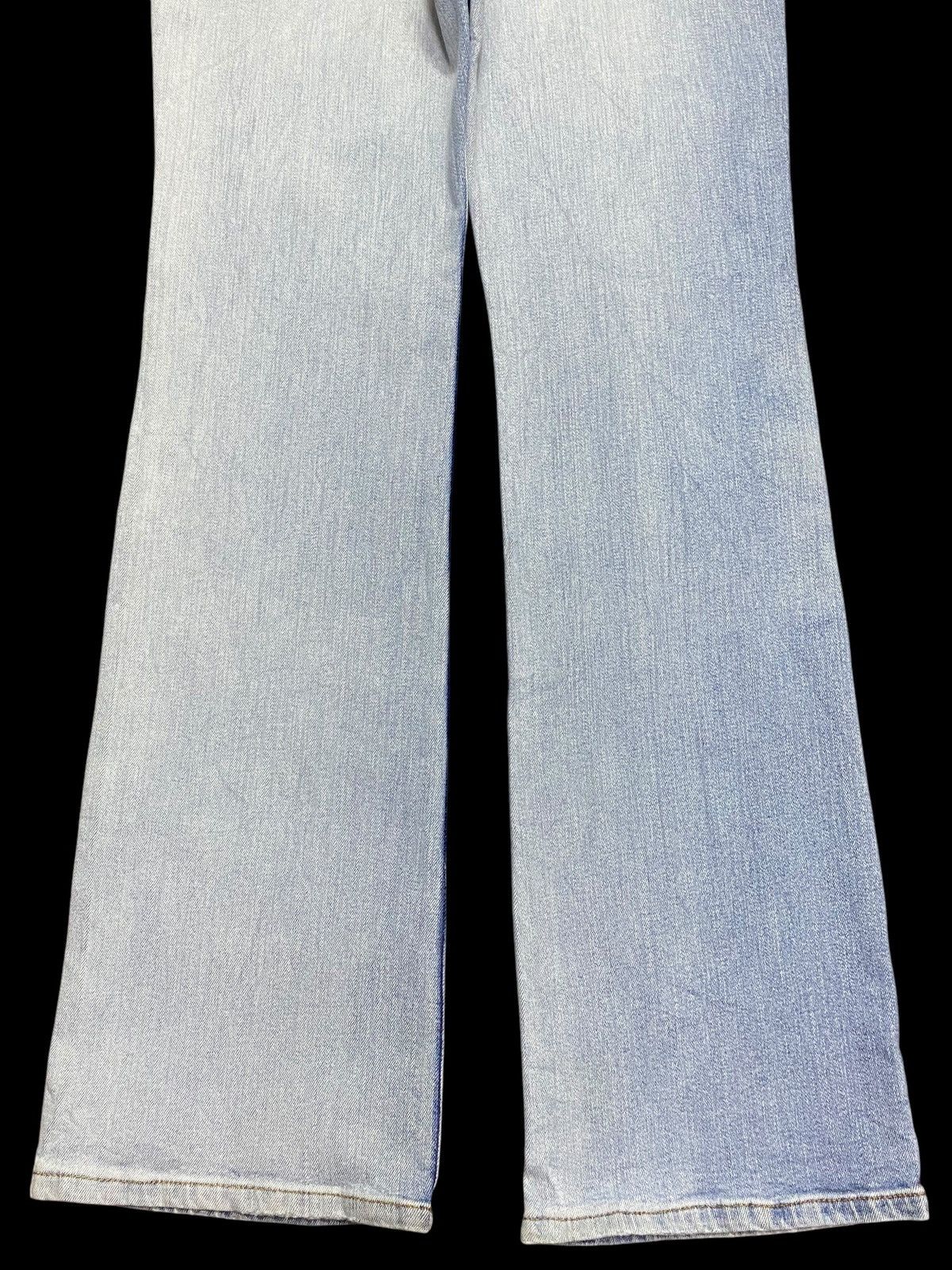 Japanese Brand Vintage Japanese Brand Blue Wash Bootcut Jeans Size 29" - 6 Thumbnail