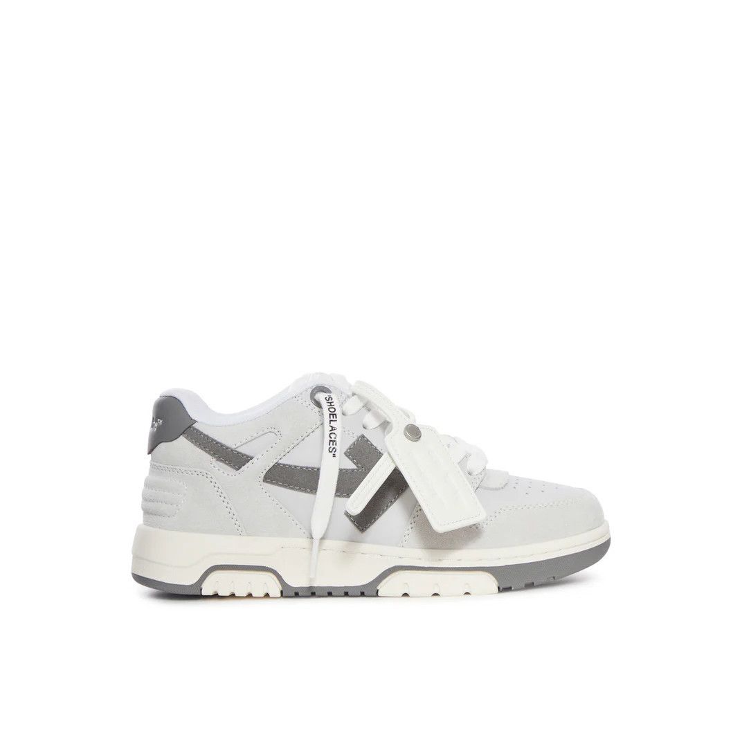 OFF-WHITE Out Of Office Dark Gray Sneakers New & Authentic (