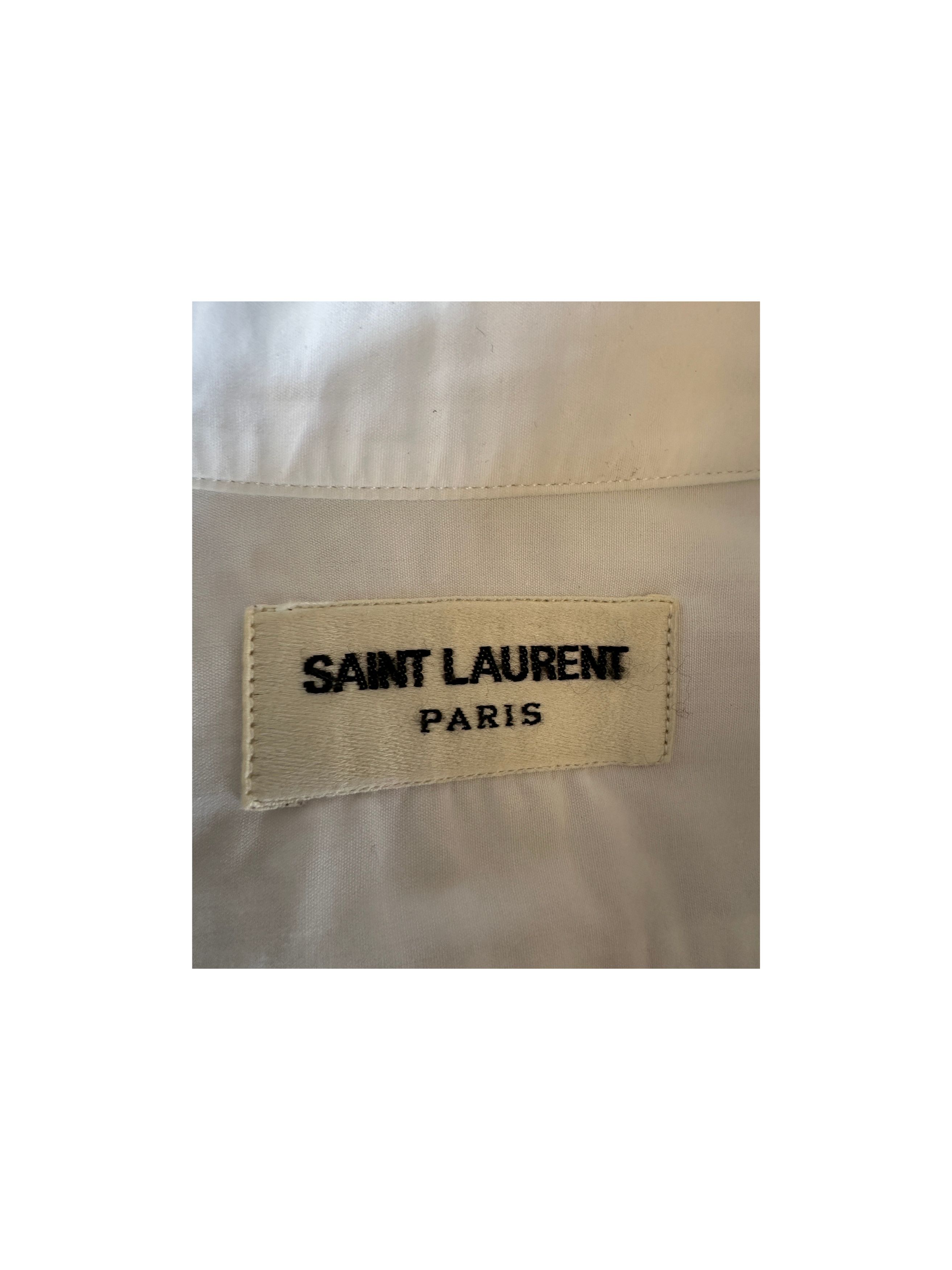 Saint Laurent Paris Saint Laurent Paris Mens Hedi Slimane Long Sleeve Size US S / EU 44-46 / 1 - 3 Thumbnail