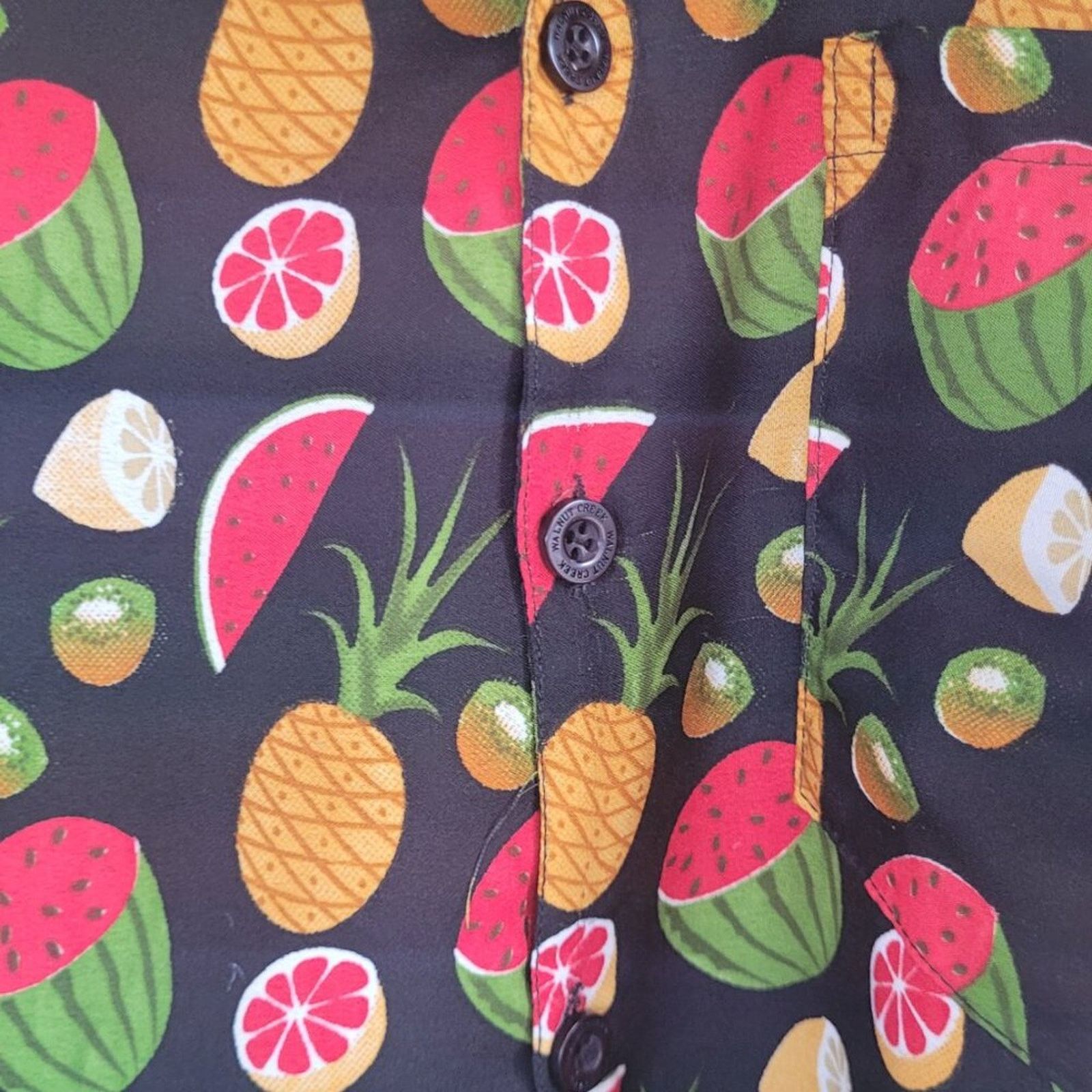 Boulder Creek Walnut Creek Fruit Print Button Down Shirt Men's Large Size US L / EU 52-54 / 3 - 2 Thumbnail