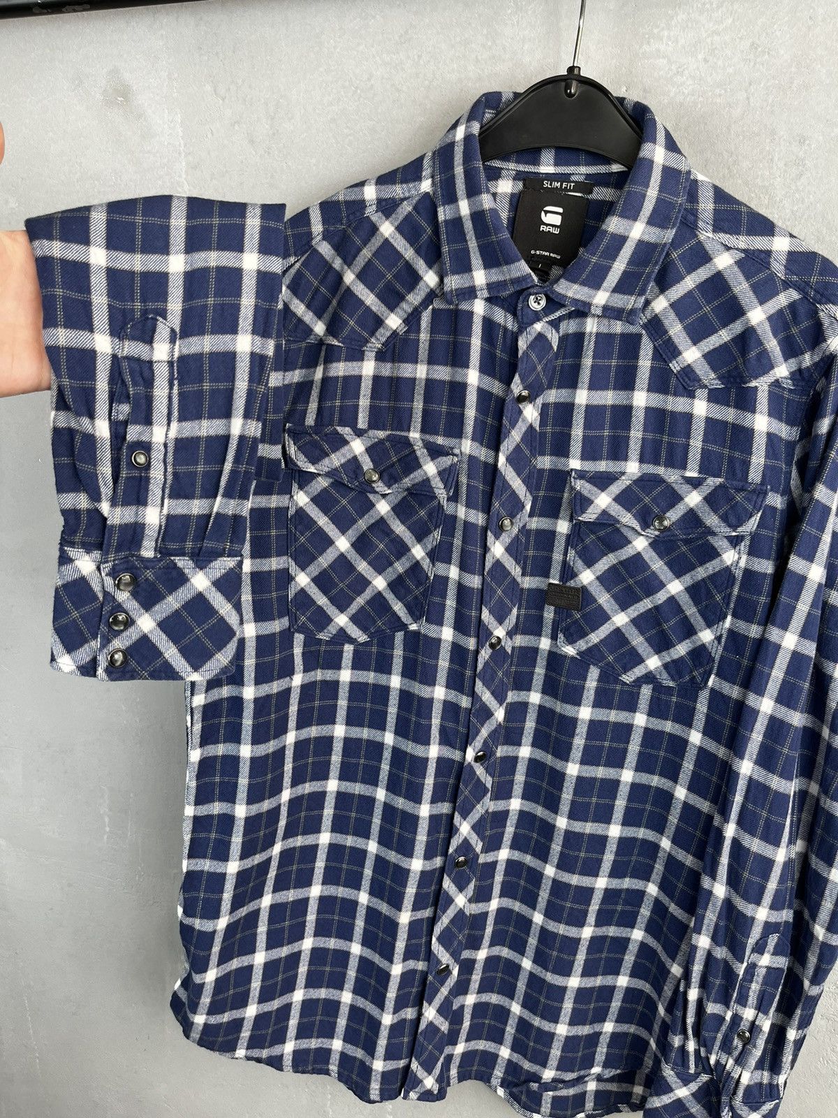 G-Star × Vintage G star flannel shirt Size US L / EU 52-54 / 3 - 8 Thumbnail
