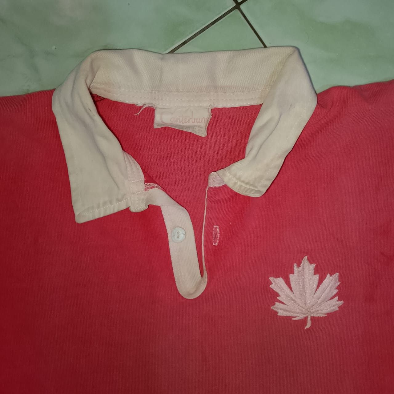 vintage canterbury Canada rugby union 80s