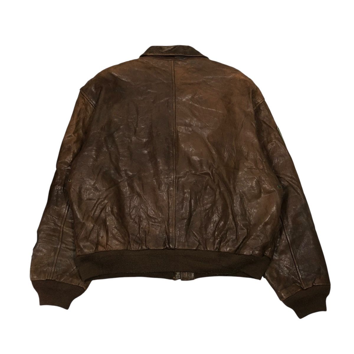 Avirex 🔥VINTAGE AVIREX GENUINE LEATHER JACKET AMERICAN CLASSIC USA Size US M / EU 48-50 / 2 - 3 Thumbnail