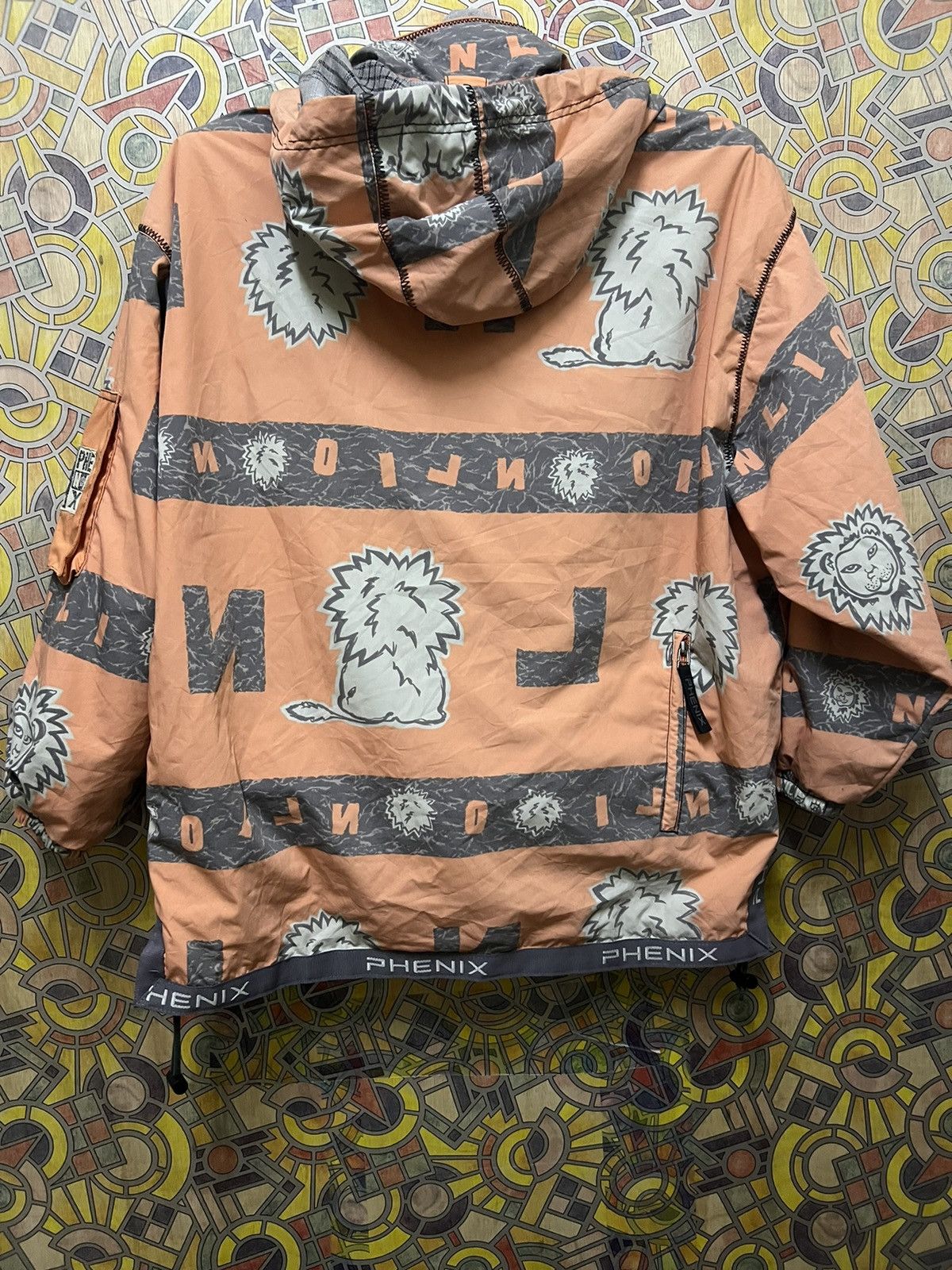 Phenix PHENIX HOODIE JACKET BIG LOGO LION 🦁. (GJ31) Size US XL / EU 56 / 4 - 2 Thumbnail