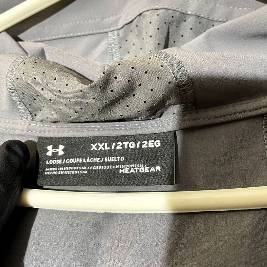 Under Armour Under Armour Heat Gear Loose 1/4 Zip Volleyball Gray Men's Jacket Size XXL 2XLT Men Size US XXL / EU 58 / 5 - 3 Thumbnail
