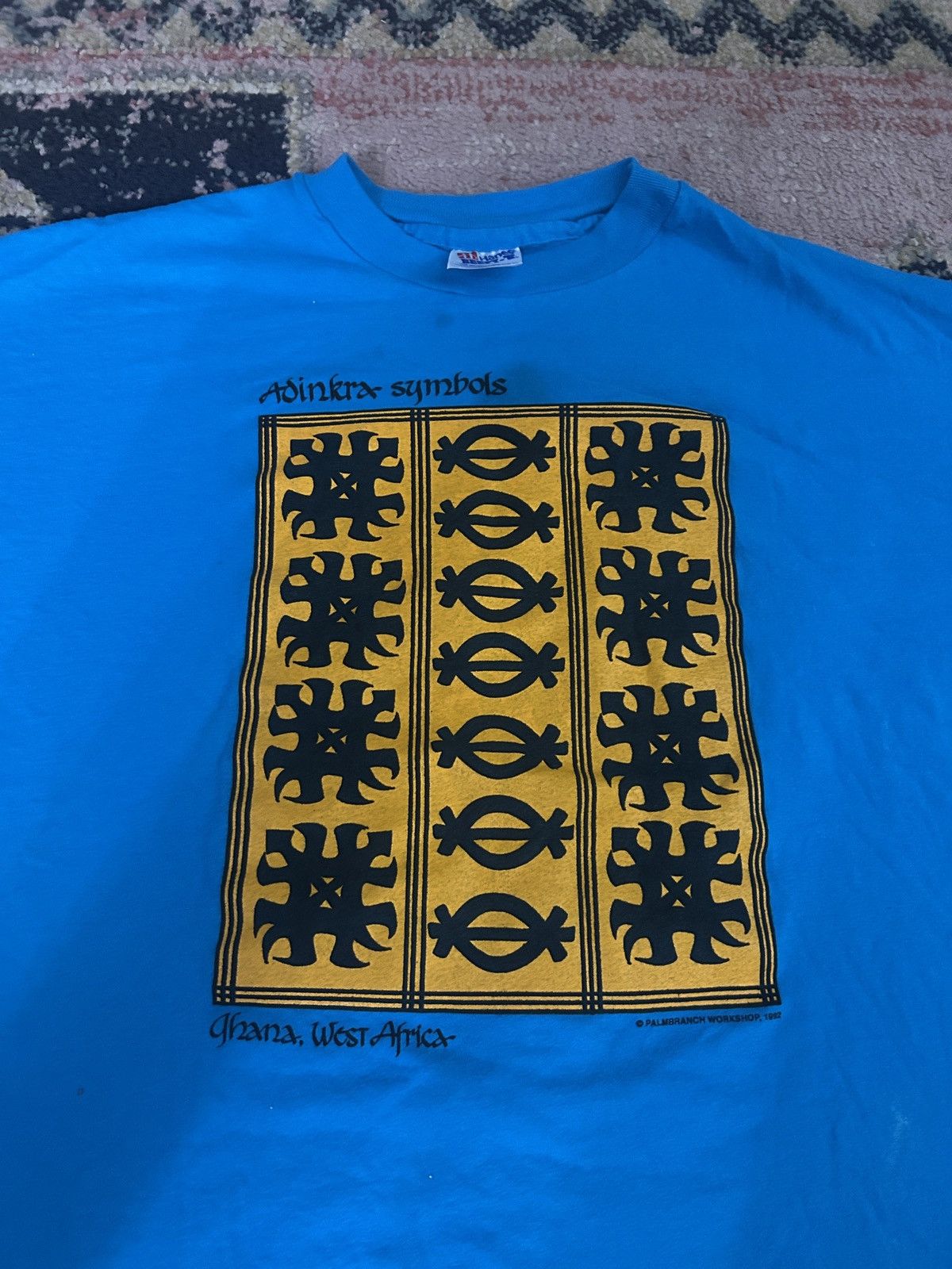 Vintage Vintage 1992 Ghana South Africa T Shirt Size US XL / EU 56 / 4 - 2 Thumbnail