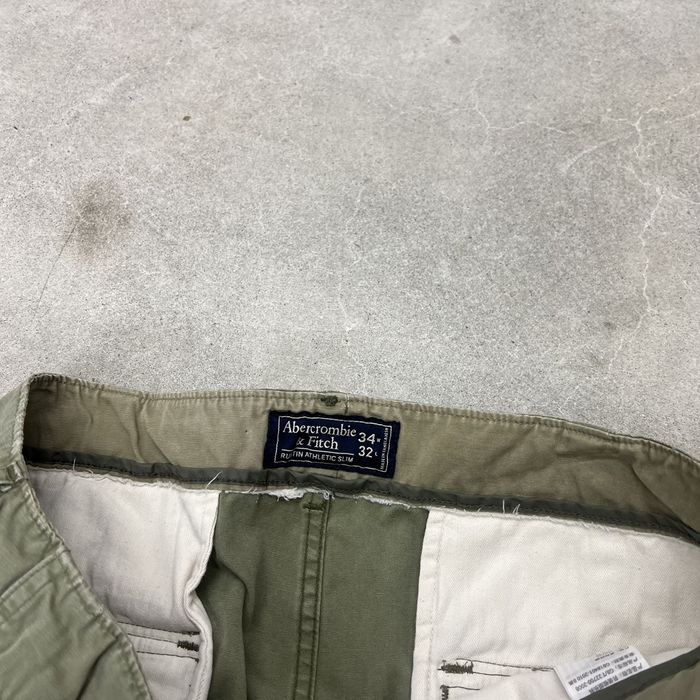 Vintage Y2k Abercrombie and fitch cargo military zipper faded skate ...