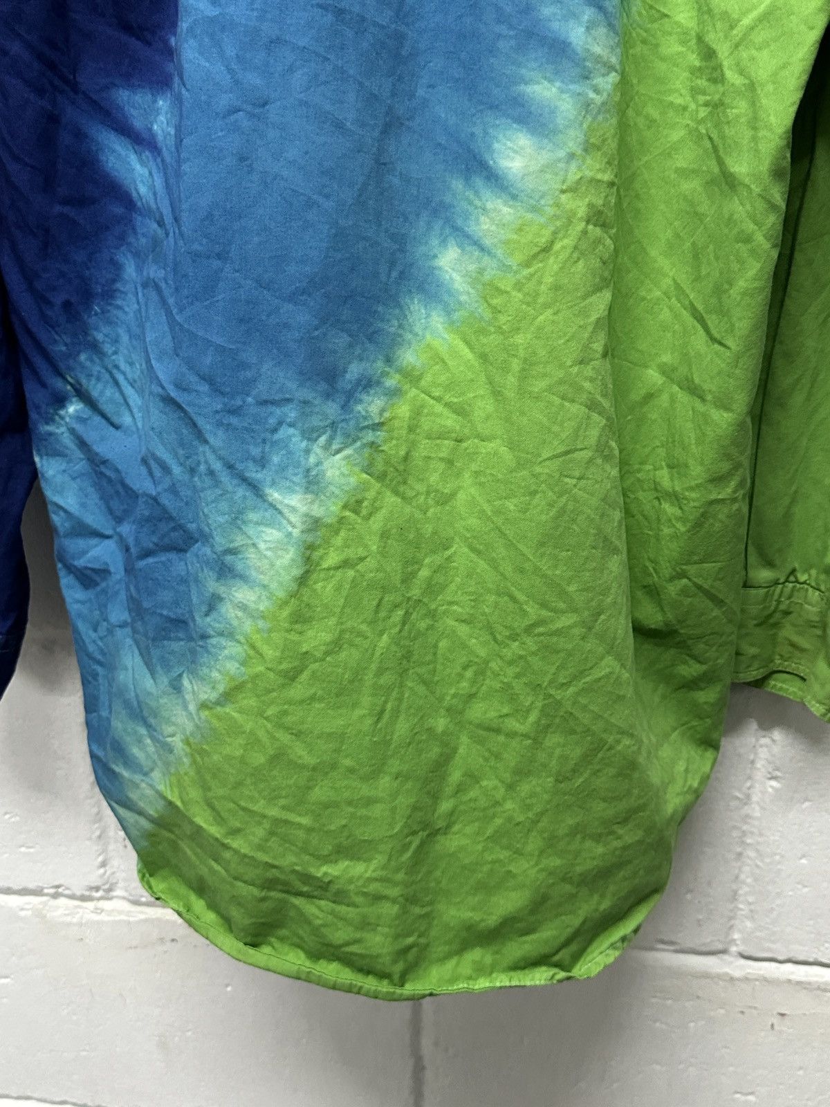 Designer × Kansai Yamamoto 1980- Kansai Man By Kansai Yamamoto Tie-Dye Shirt Size US XL / EU 56 / 4 - 16 Thumbnail