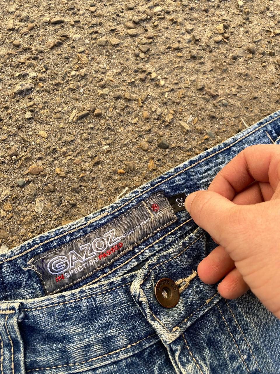 Japanese Brand × Vintage Gazoz Baggy pants Tornado Mart style y2k jeans Size US 32 / EU 48 - 16 Thumbnail