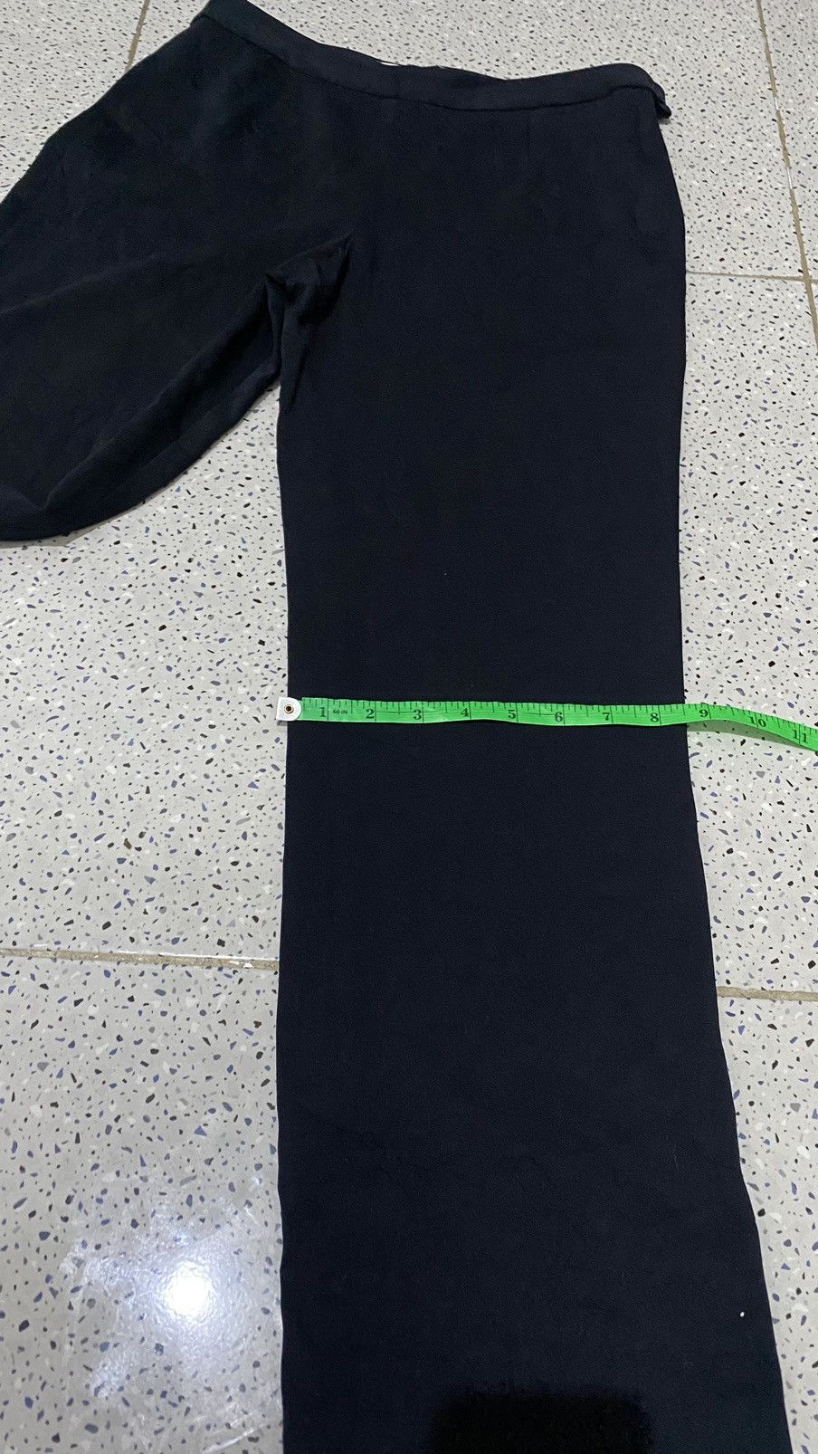 Issey Miyake Issey Miyake Women Black Trouser Pants Size 28" / US 6 / IT 42 - 14 Thumbnail