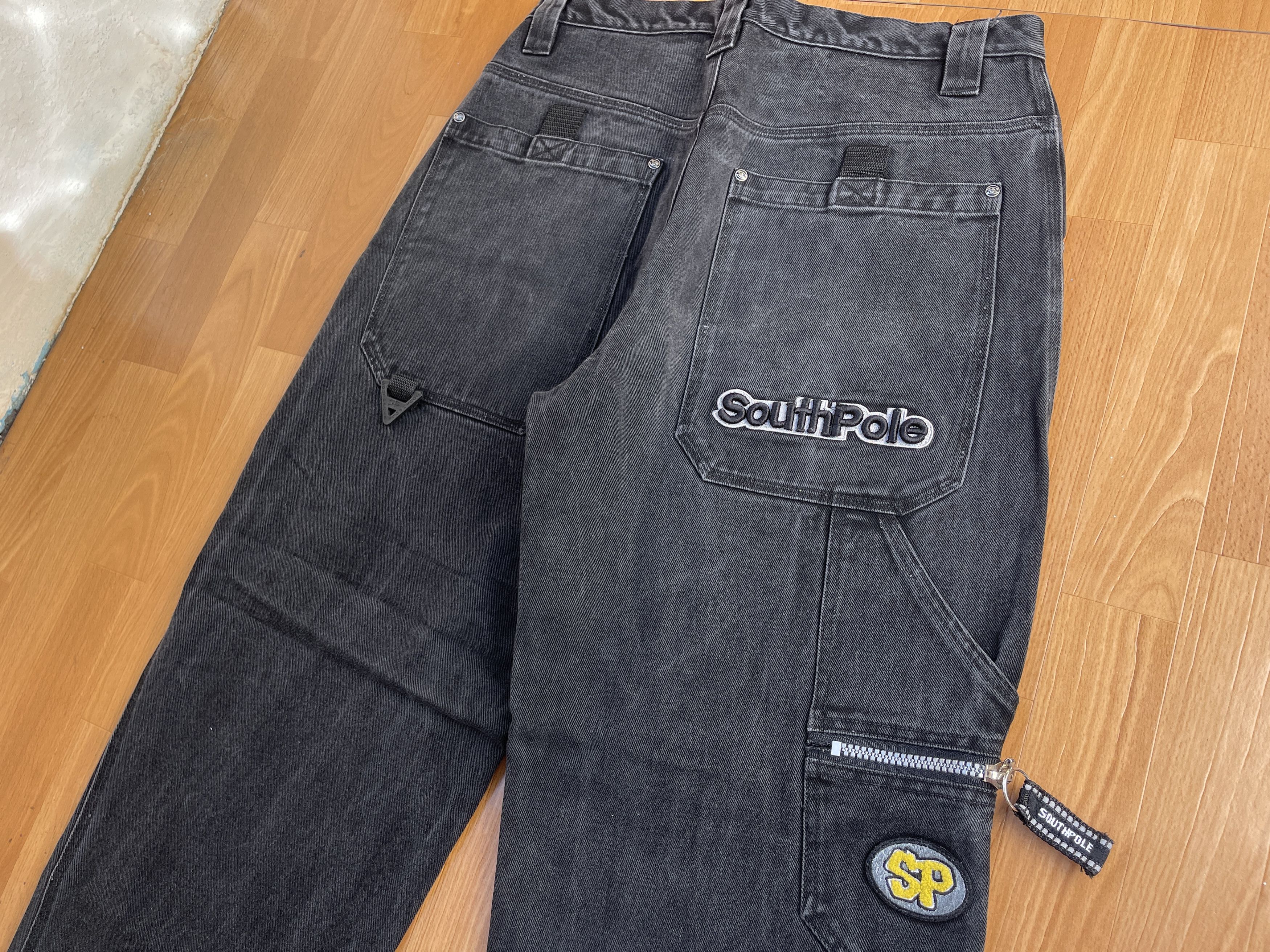 Southpole Southpole jeans, baggy vintage South Pole 90s hip hop Y2K 34 Size US 34 / EU 50 - 4 Thumbnail