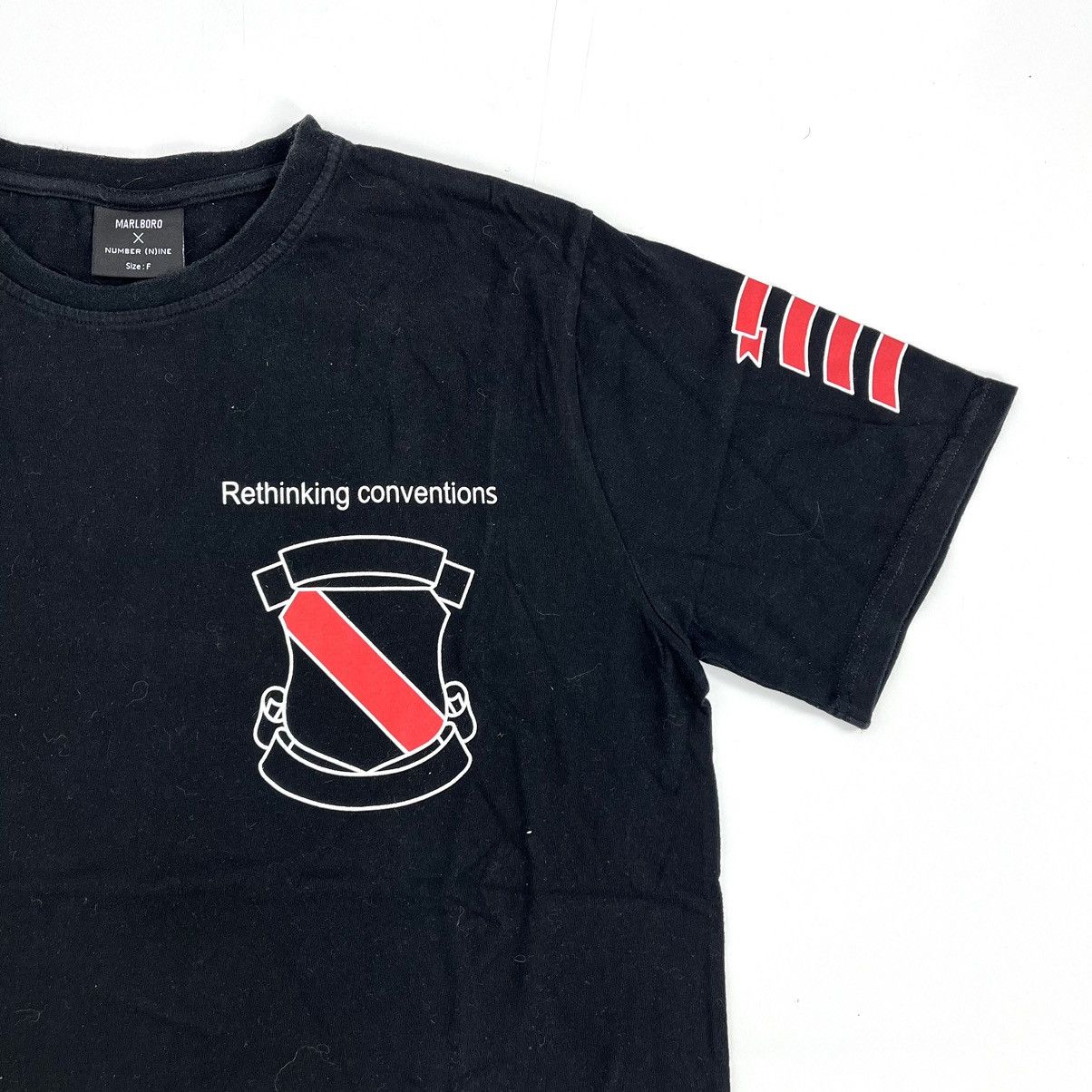 Number (N)ine Vintage Number (N)ine x Marlboro Shield Japanese Brand Tee Size US M / EU 48-50 / 2 - 4 Thumbnail