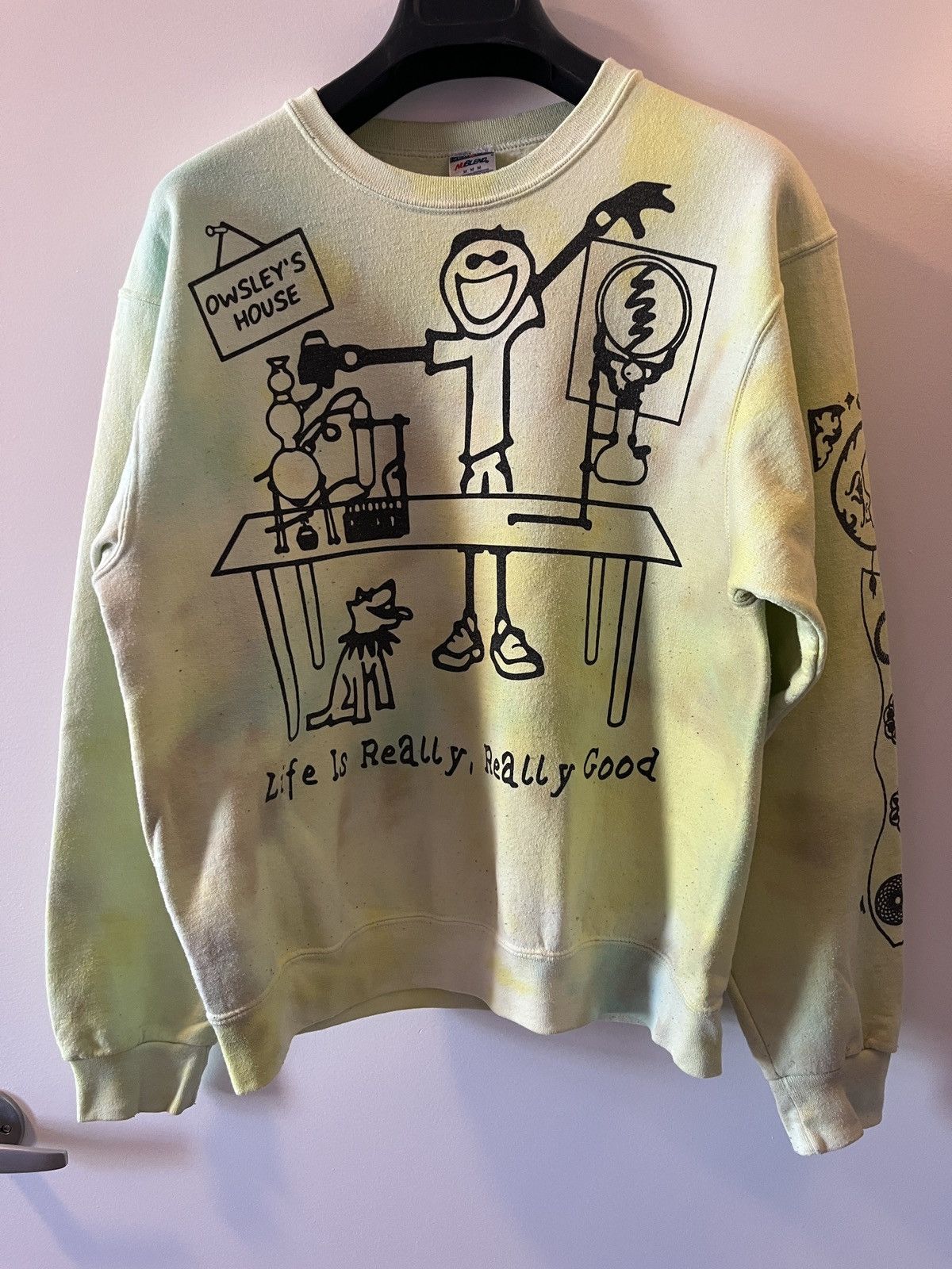 Online Ceramics LIFE IS REALLY GOOD Online Ceramics Crewneck Size US M / EU 48-50 / 2 - 1 Thumbnail