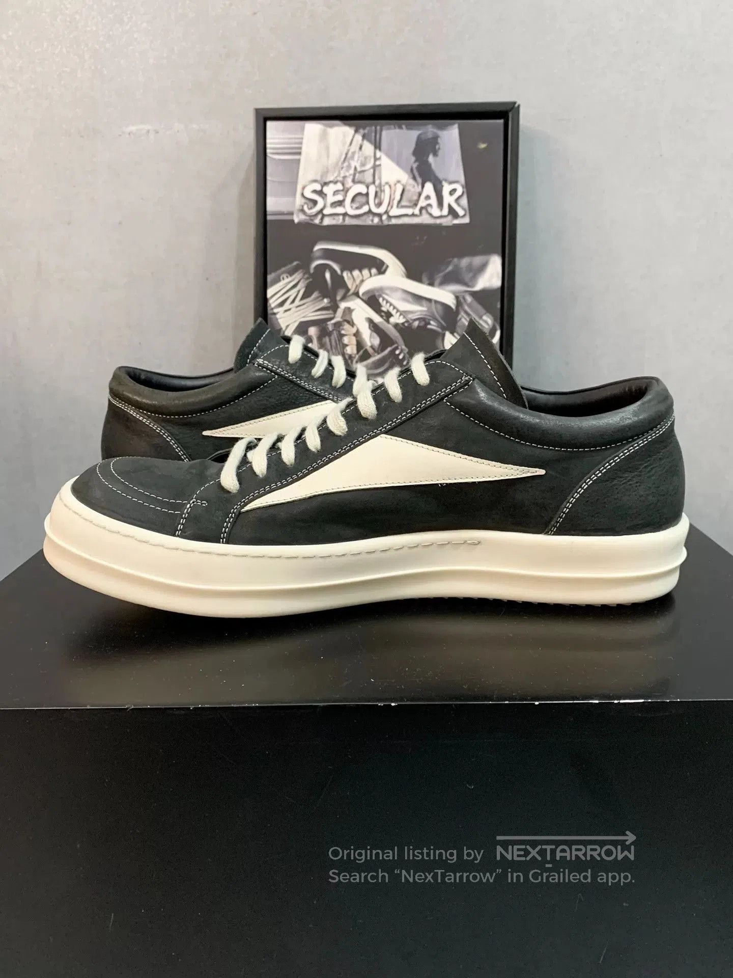 Rick Owens Rick Owens Men's Low. Size US 11 / EU 44 - 6 Thumbnail