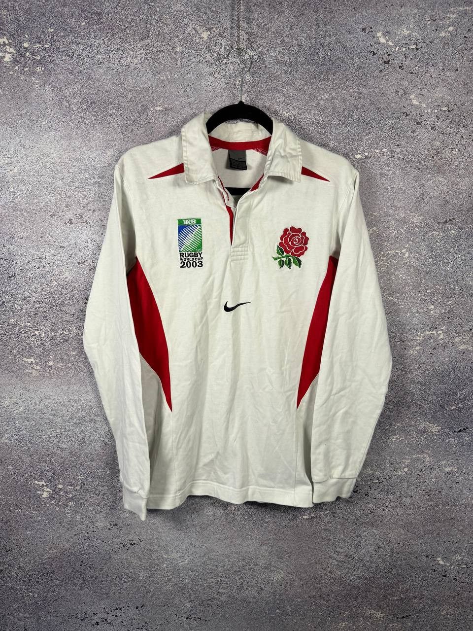 Nike × Vintage Vintage England Rugby Nike Jersey 2003 World Cup Champions S Size US S / EU 44-46 / 1 - 1 Thumbnail