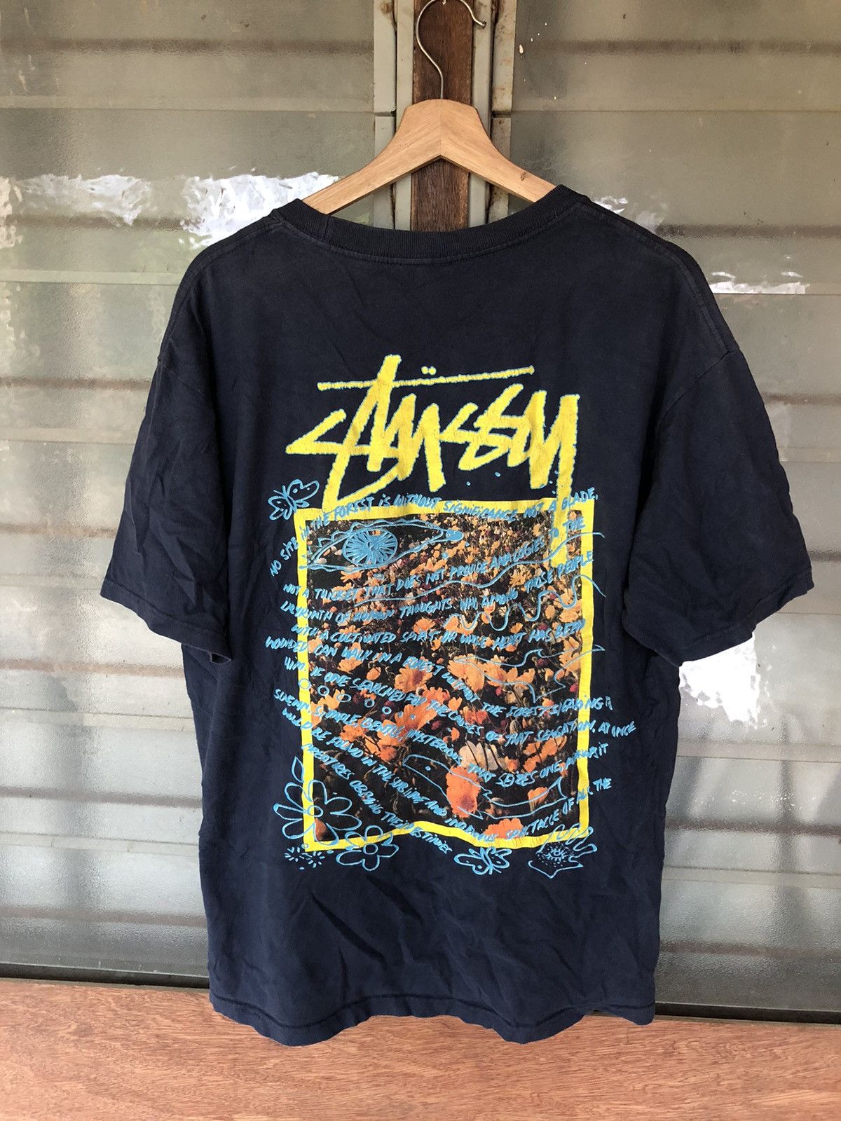 【STUSSY】25ss IN BLOOM TEE Stussy In Bloom Tee White Men's - SS25 - US