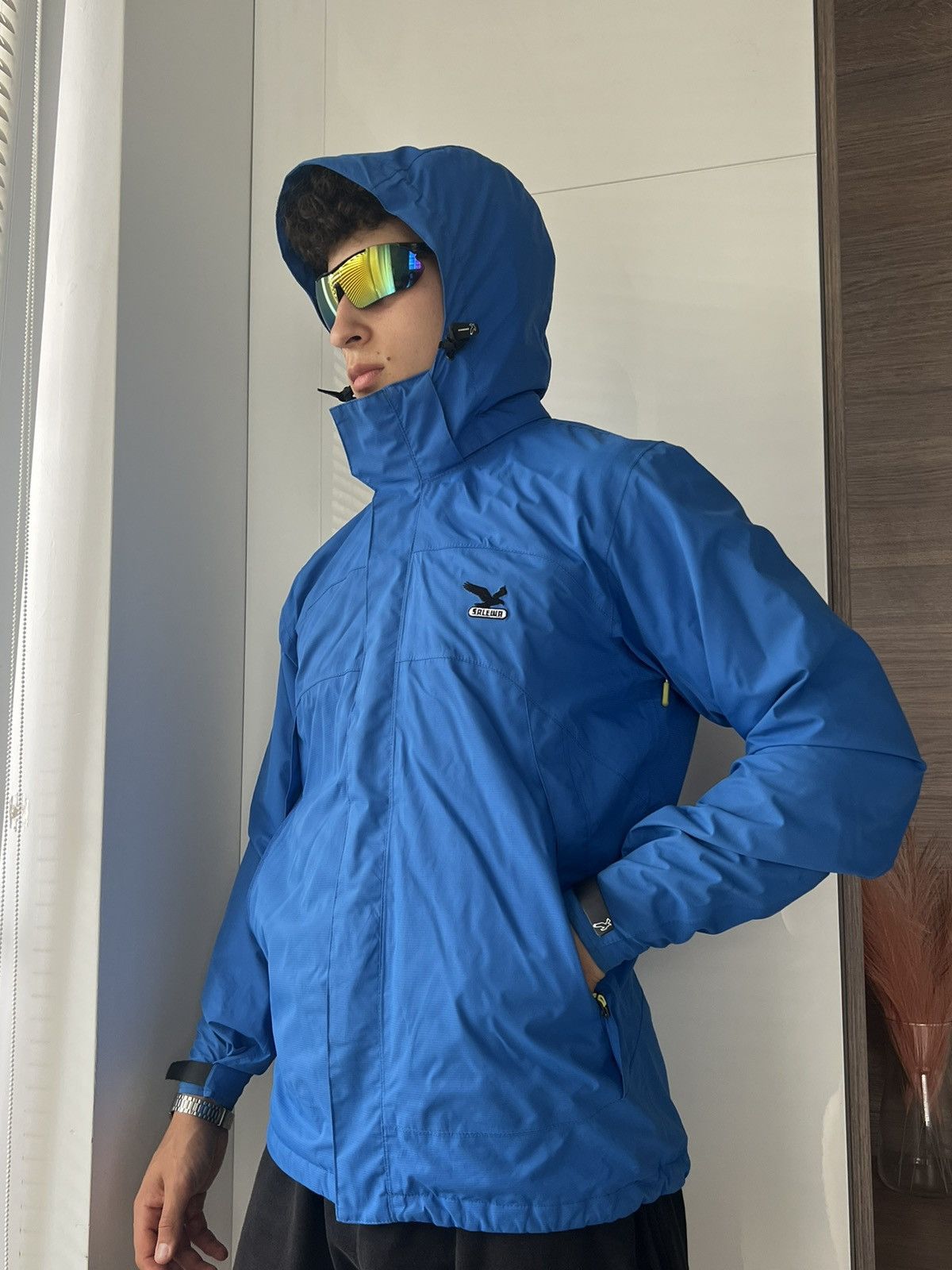Goretex × SALEWA ‼️Salewa Waterproof Regular Gorp Core Clastic PTX Man Jacket‼️ Size US M / EU 48-50 / 2 - 4 Thumbnail