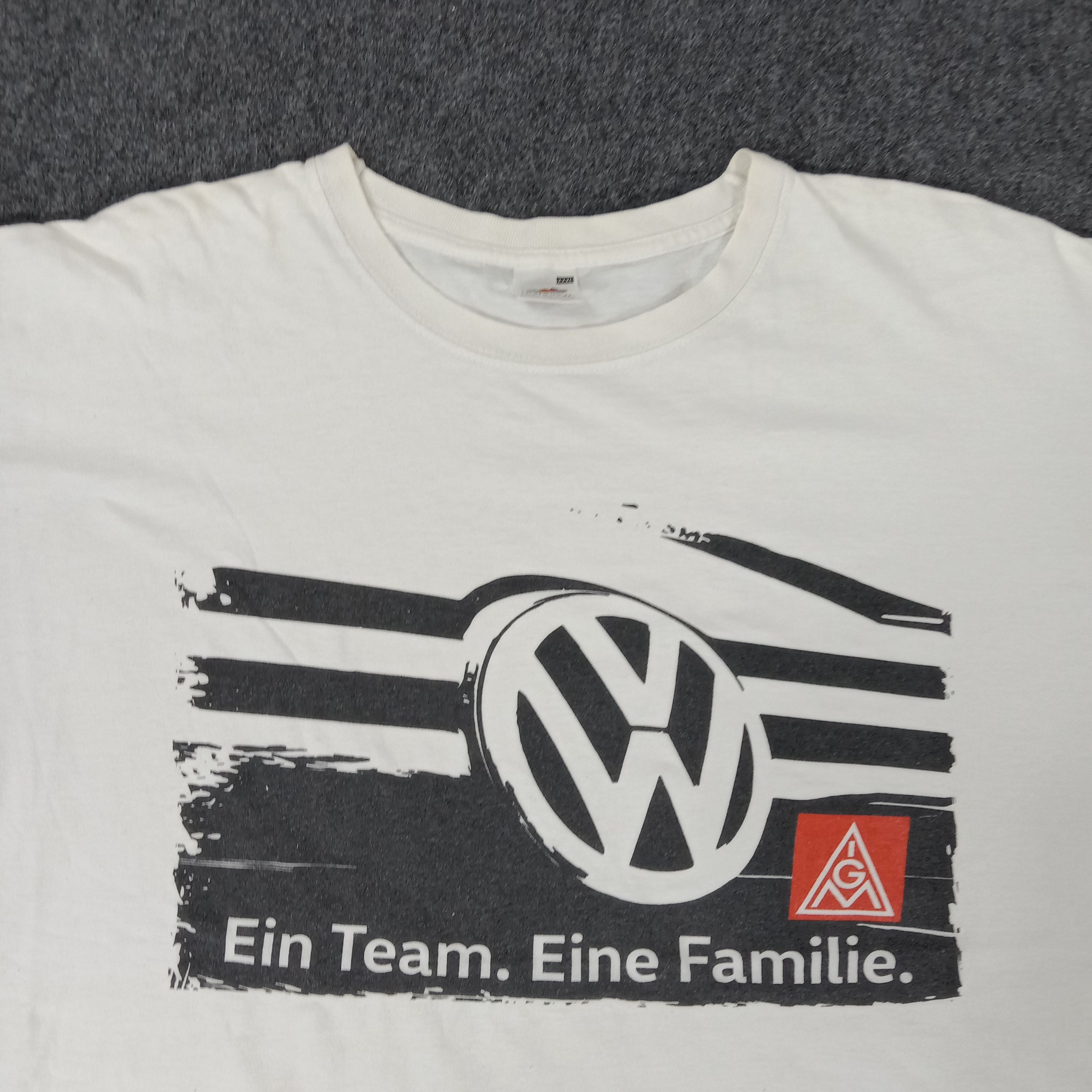 Vintage Volkswagen Ein Team Germany Racing Automotive Baggy Tshirt Size US XXL / EU 58 / 5 - 2 Thumbnail