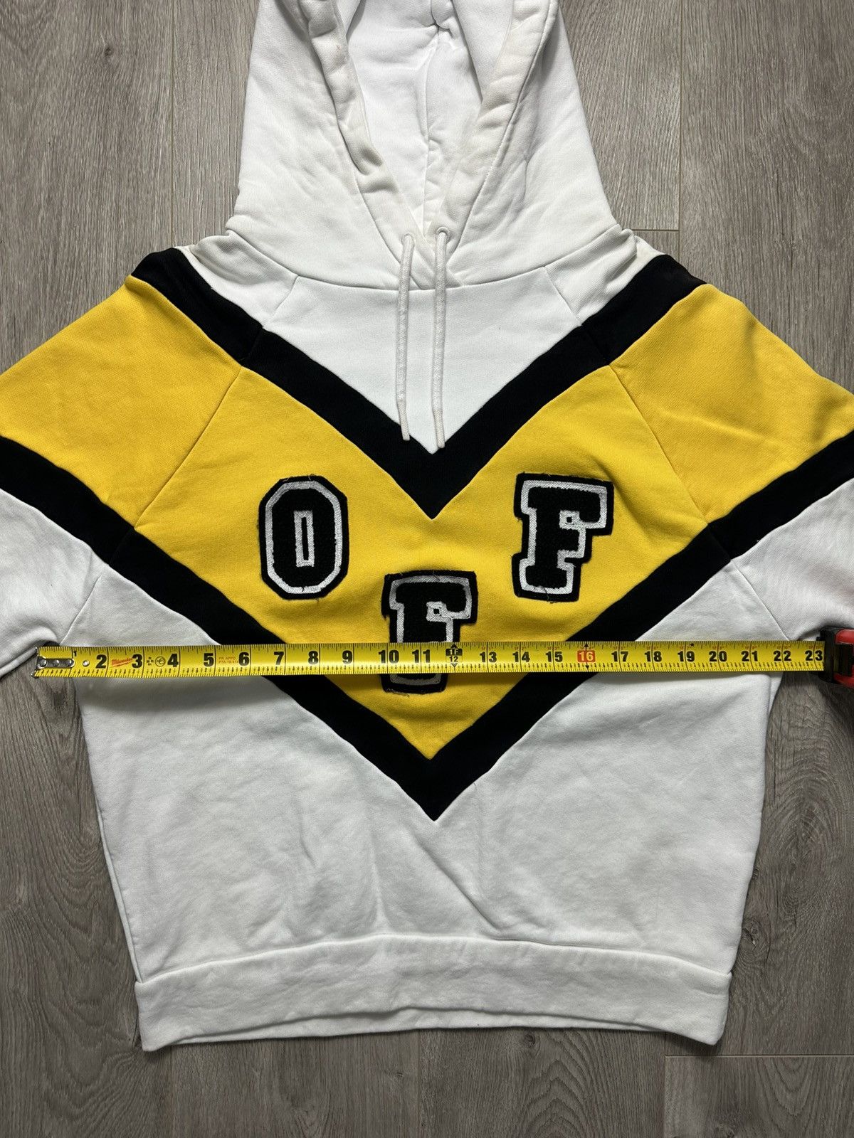 Off-White Off-White “OFF” College Style Hoodie Size US S / EU 44-46 / 1 - 12 Thumbnail