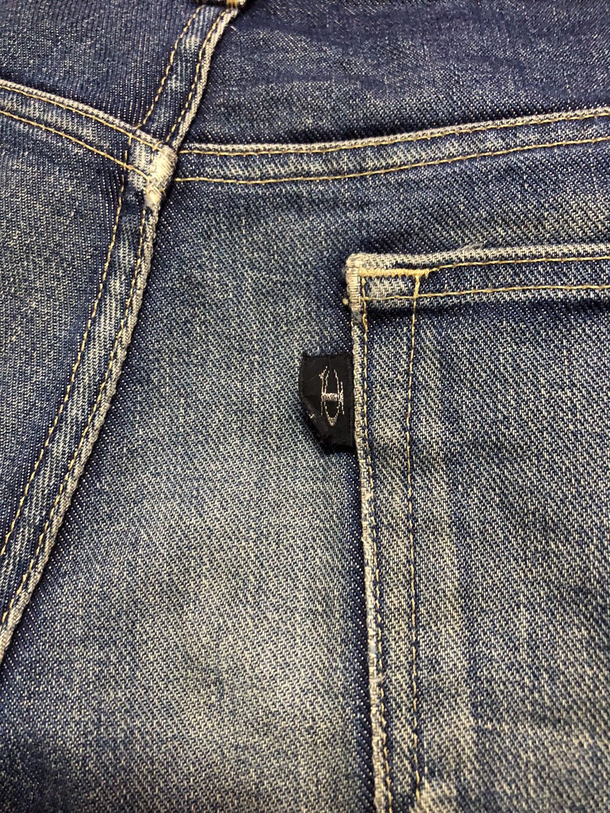 14th Addiction Changing times biker punk flare distressed denim Size US 31 - 7 Thumbnail