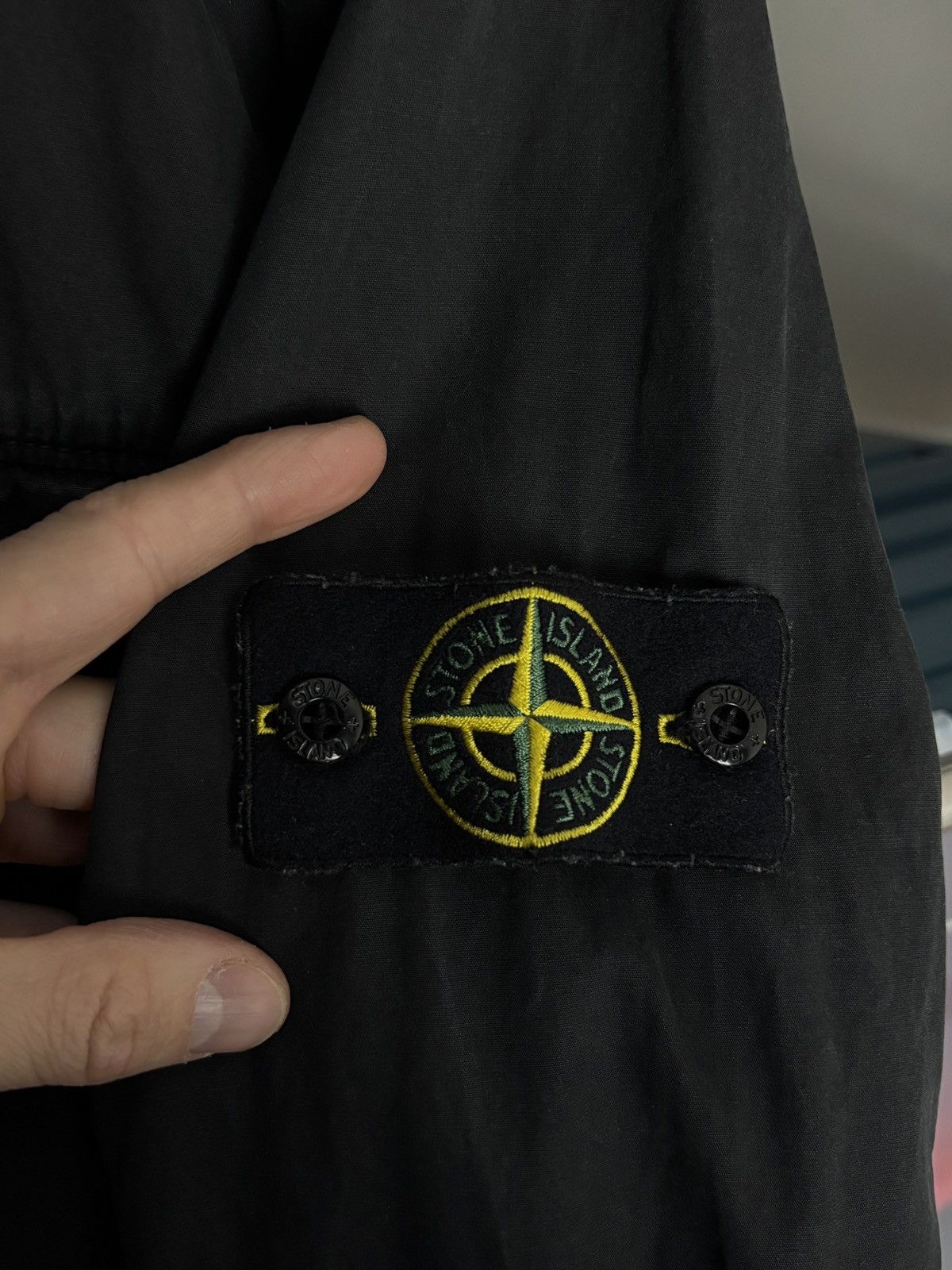Stone Island Stone Island Black Long Sleeve Overshirt Jacket Size US L / EU 52-54 / 3 - 7 Thumbnail