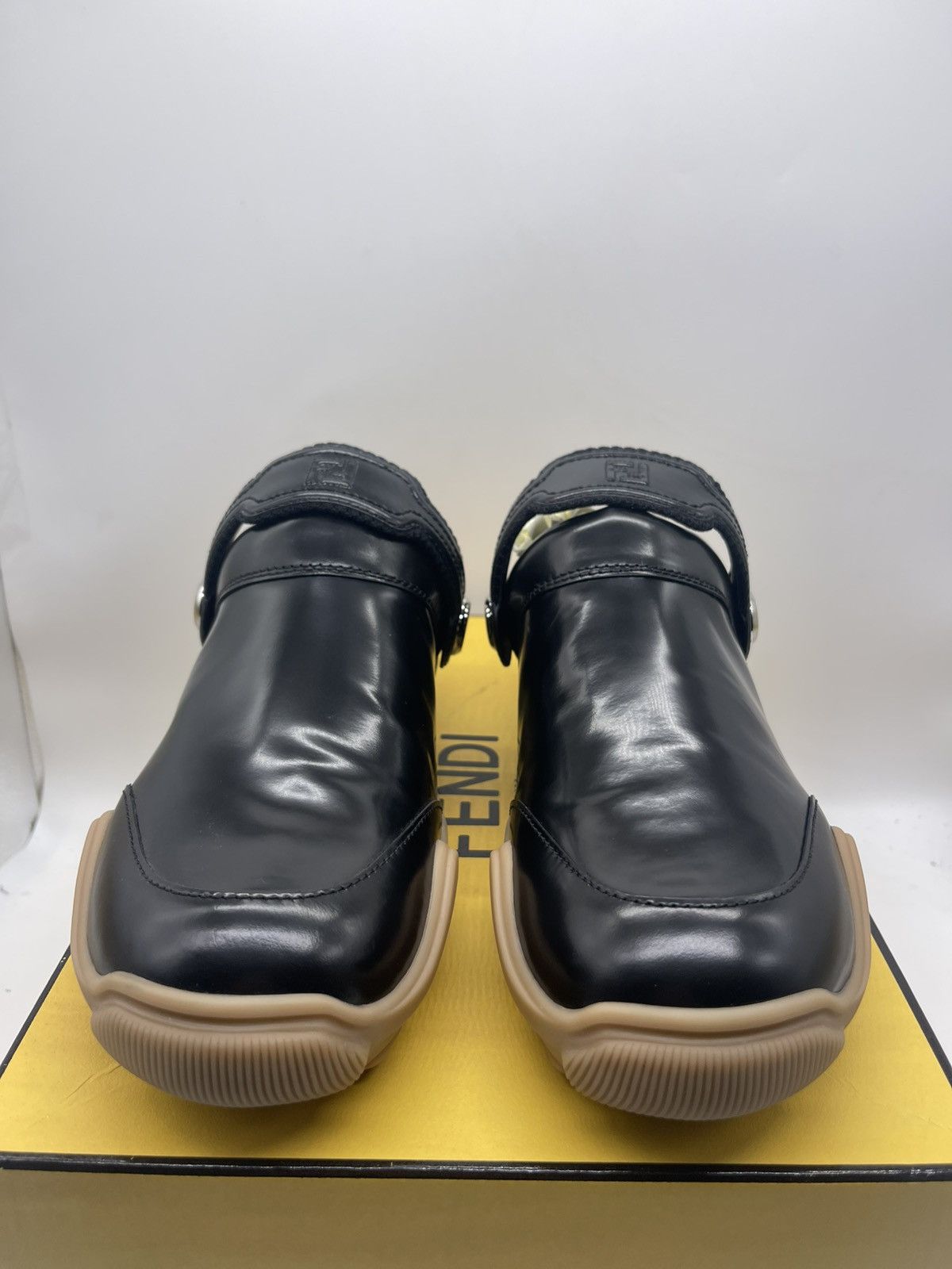 Fendi Fendi LAB CLOG VITELLO ABRASIVATO+FF Size US 9 / EU 42 - 2 Thumbnail