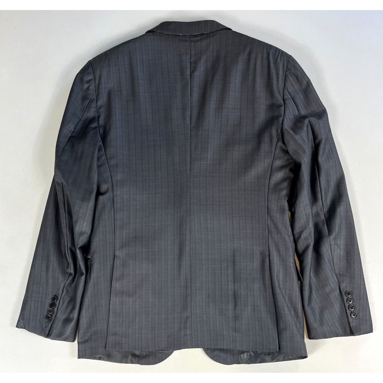 Ermenegildo Zegna VINTAGE Ermenegildo Zegna Trofeo Sport Coat Jacket Check US 42R Gray Mens Wool 100% Regular Single-Breasted Two-Button Size US XS / EU 42 / 0 - 5 Thumbnail
