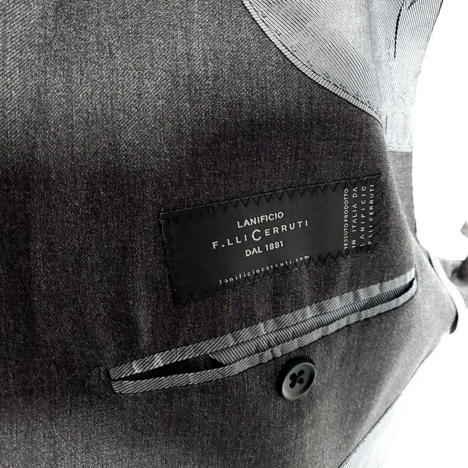 Banana Republic Banana Republic Lanicificio Cerruti Wool 2 Button Blazer 38R Size 38R - 8 Thumbnail