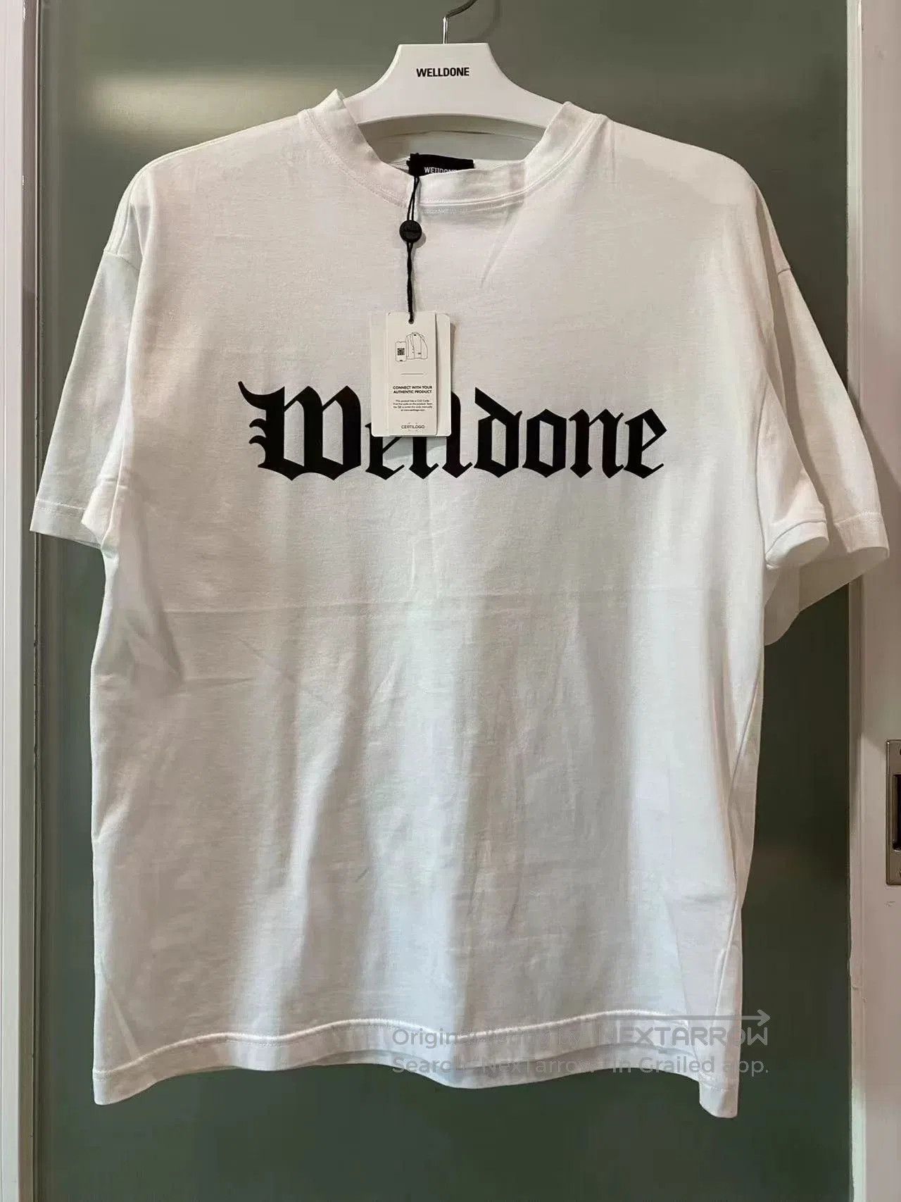 WE11DONE we11done Gothic Letter Short-Sleeve. Size US XS / EU 42 / 0 - 1 Thumbnail