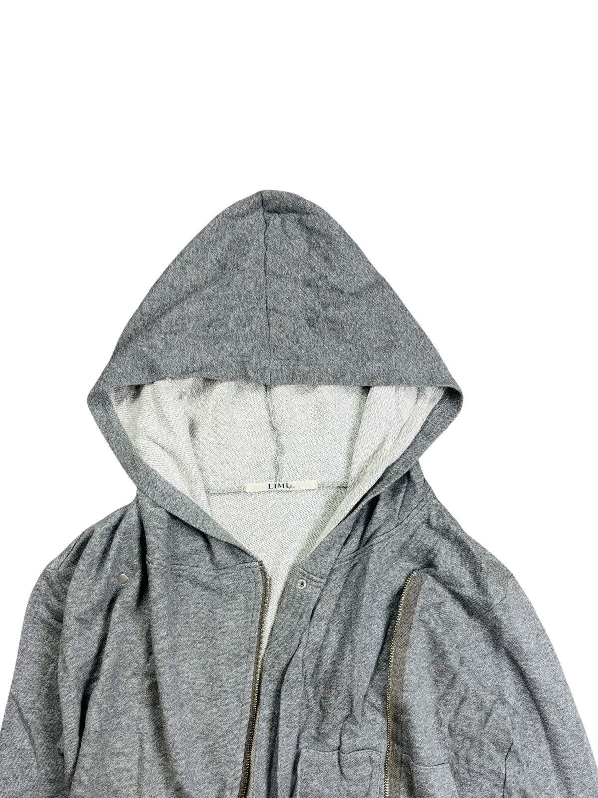 Limi Feu Archive Limi Feu - Asymetrical Zip Hoodie Size US M / EU 48-50 / 2 - 10 Thumbnail