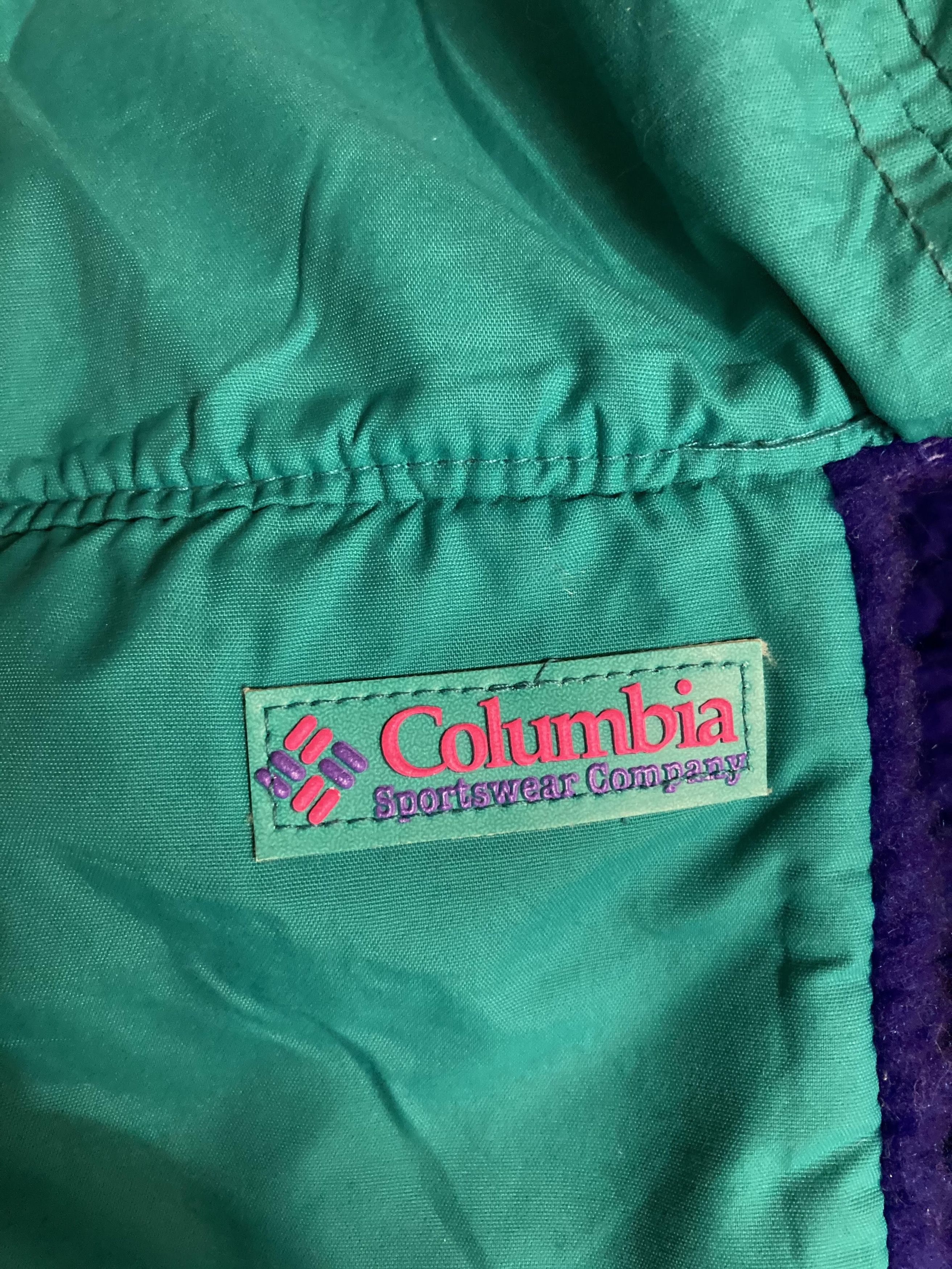 Columbia × Vintage Vintage Columbia Hat Sherpa Lined Ski Snow Trapper 80-90s. Size ONE SIZE - 4 Thumbnail